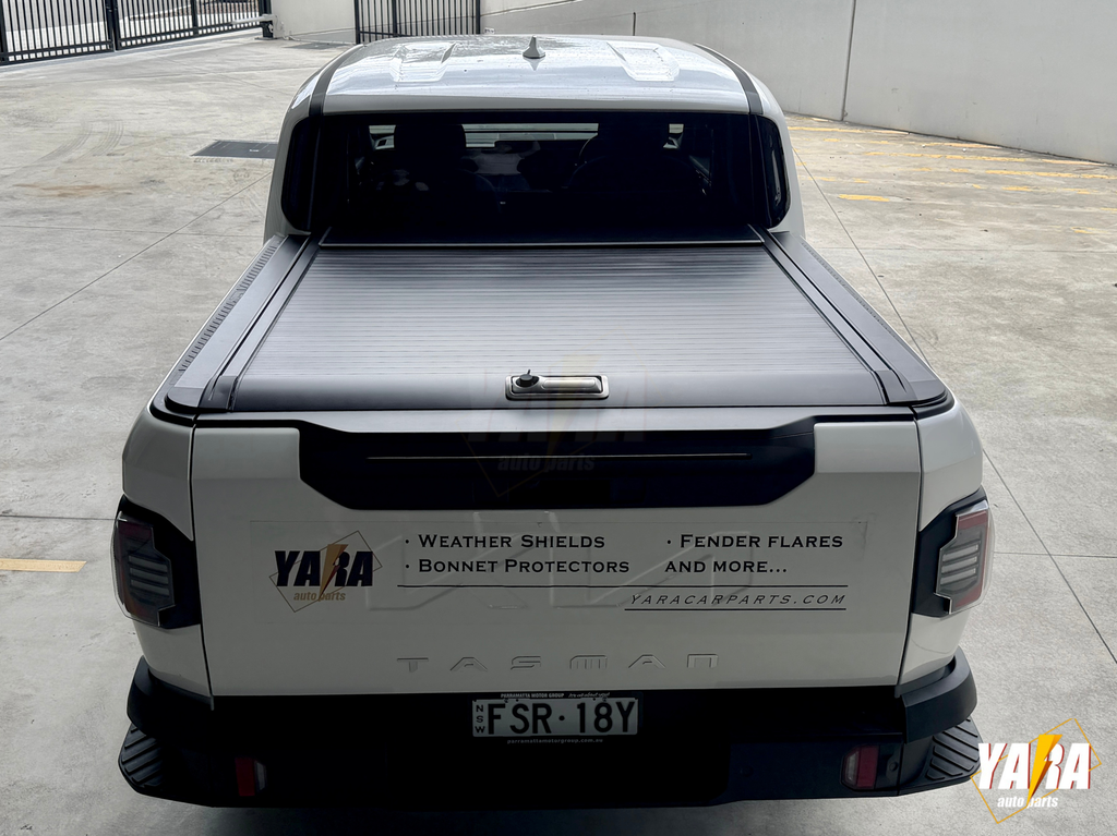 Kia Tasman Manual Roller Shutter | Lockable Aluminium Hard Lid (2025+)