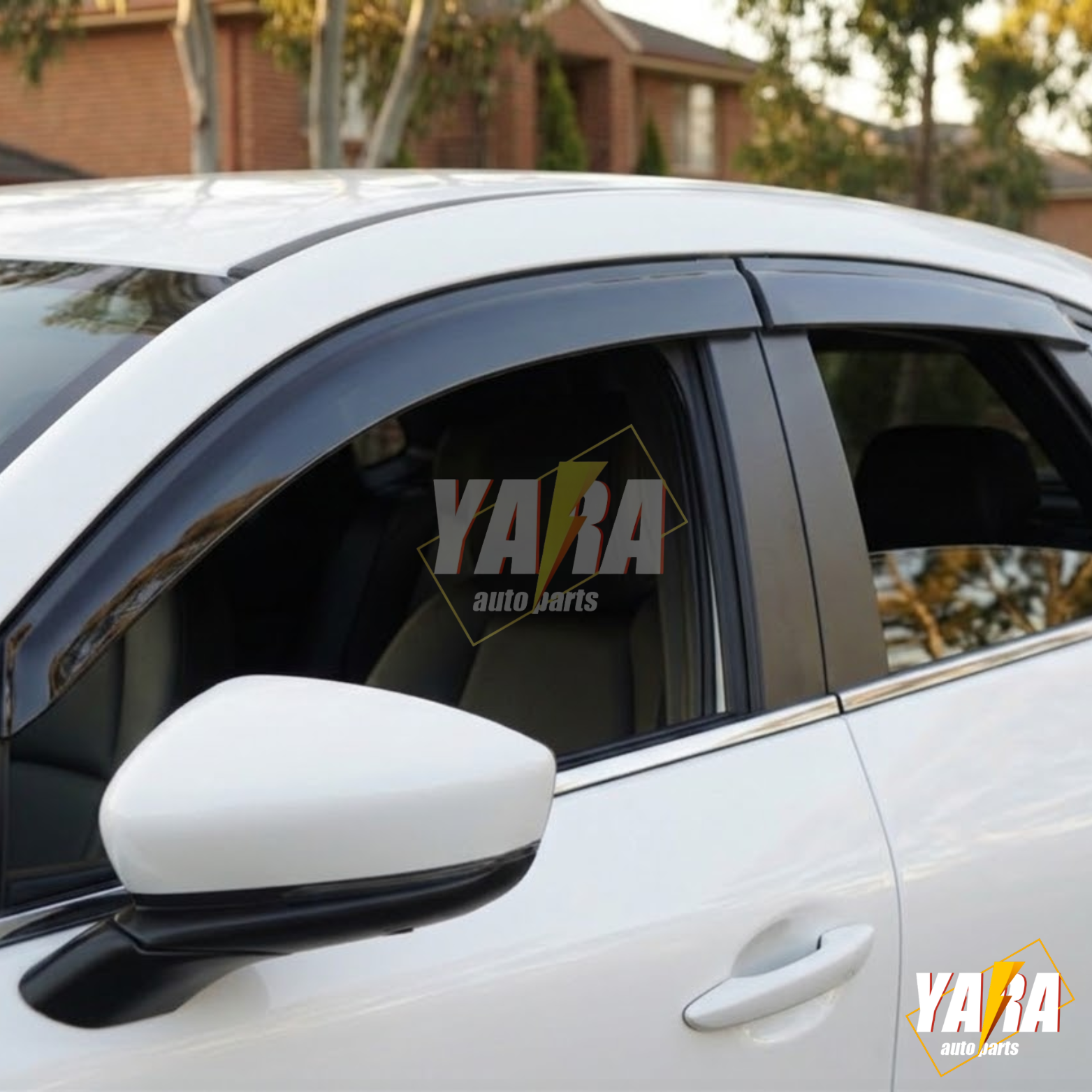 Luxury Injection Weather Shields Weathershields for MAZDA CX-30 2020+