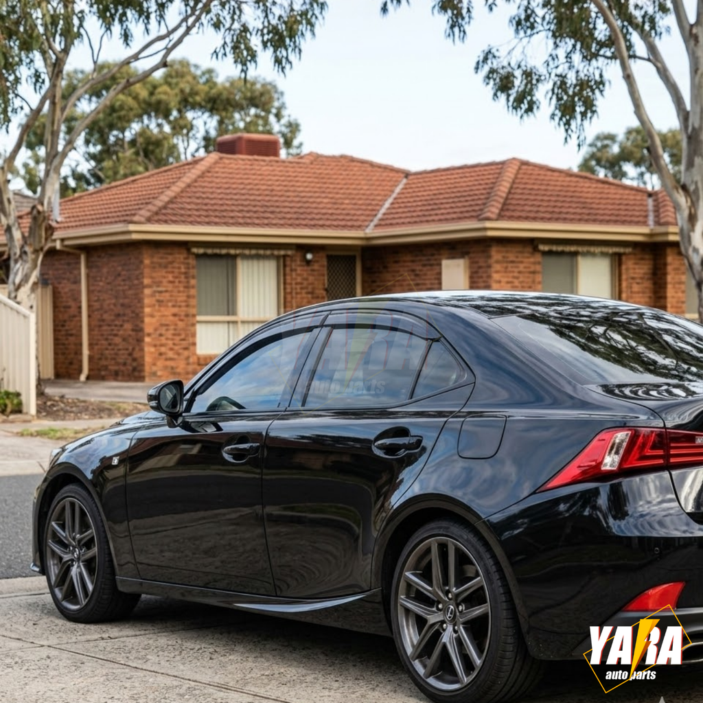 Premium Weather shields Weathershields suitable for Lexus IS-250/300/350 2013-On