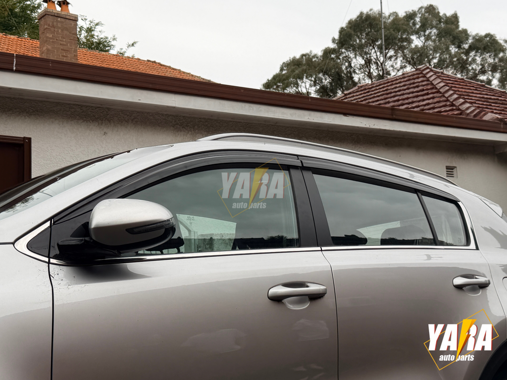Luxury Injection Weather Shields for Kia Sportage 2015–2021 | 4PCS Tinted Weathershields