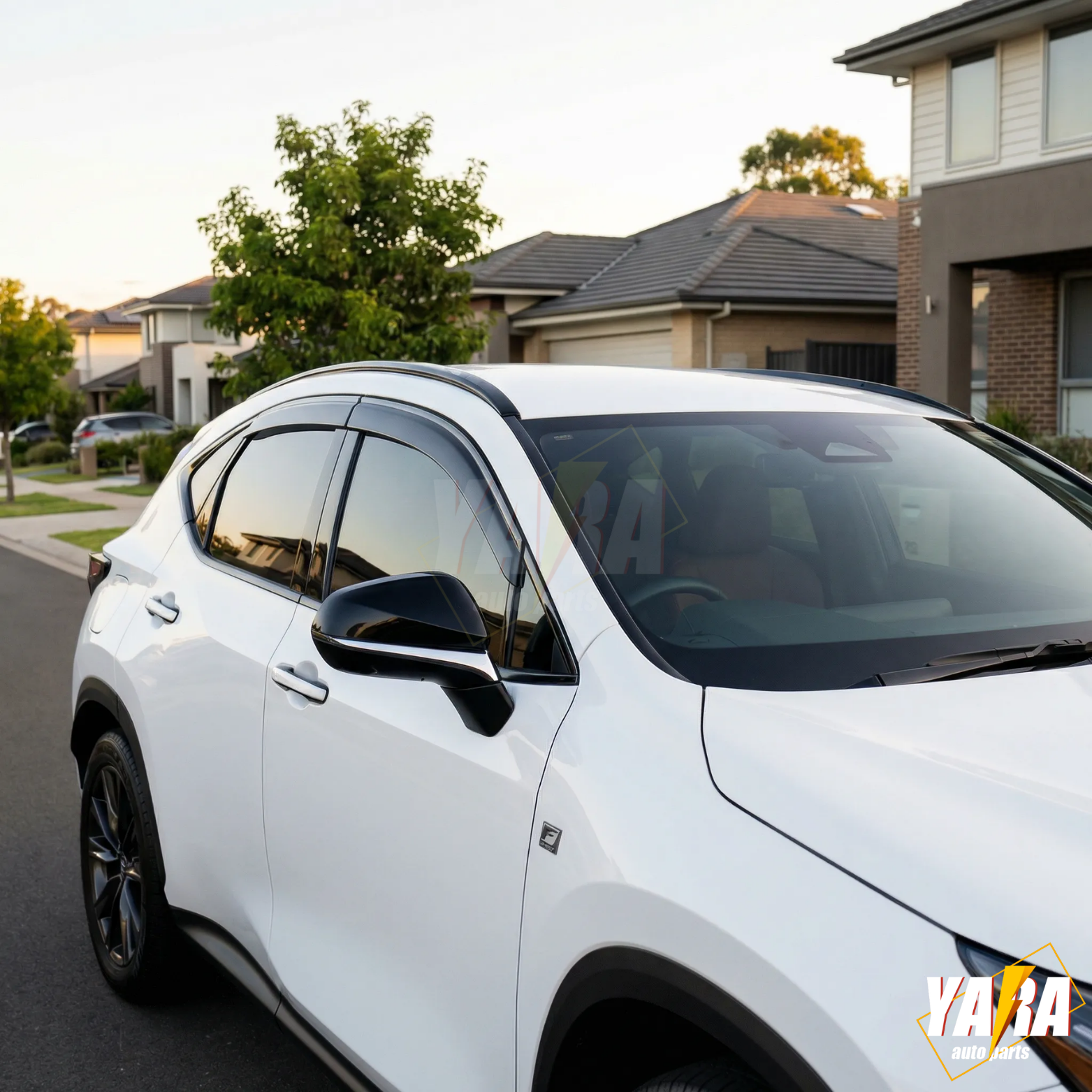 Injection Stainless Weather Shields Weathershields for Lexus NX Series 2022-On