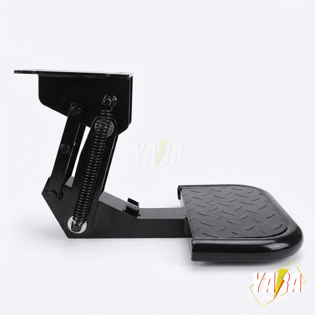 Heavy Duty Universal Retractable Tailgate Bed Step for Pickup Trucks & UTEs | 180kg Capacity