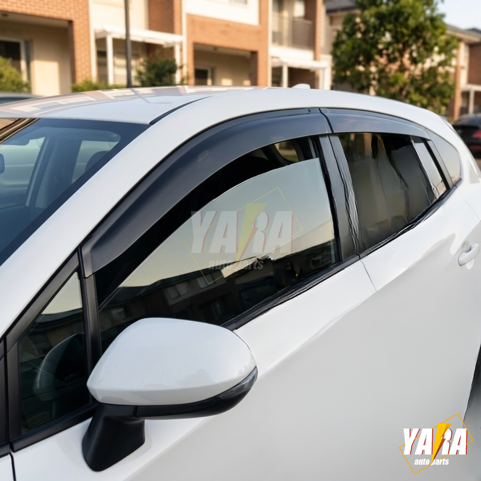 Yara Injection Weather shields Windowvisors for Subaru XV 2017-Onwards