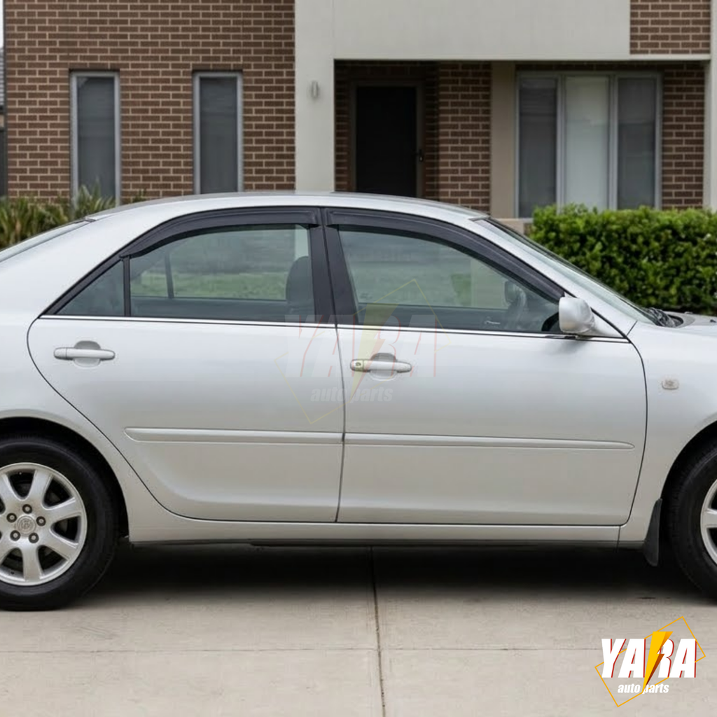 Weather Shields Weathershields suitable for Camry XV30 2002-2006 Tinted 4pcs