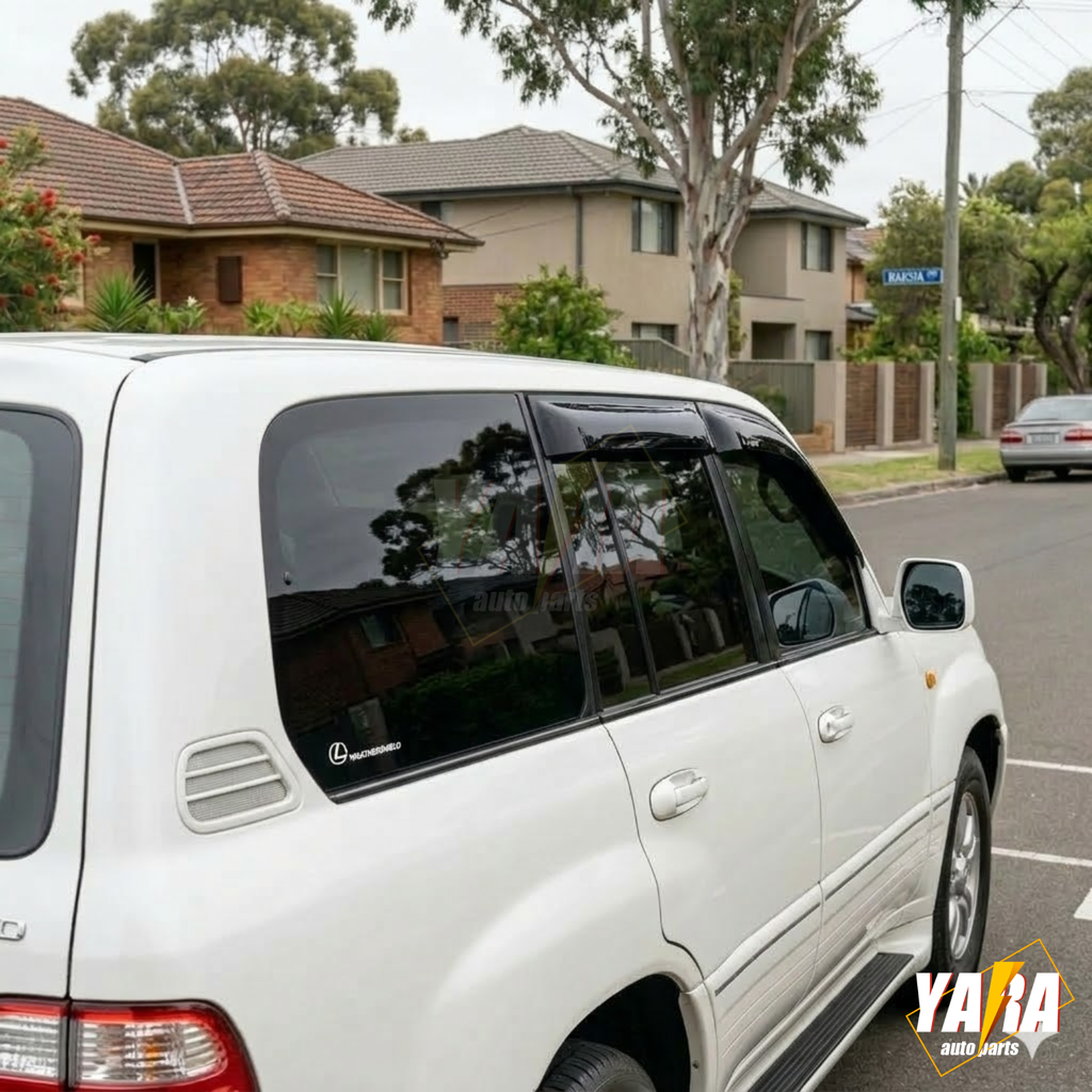 Weather shields Weathershields Suitable for Lexus Lx470 1998-2007 Tinted 4pcs