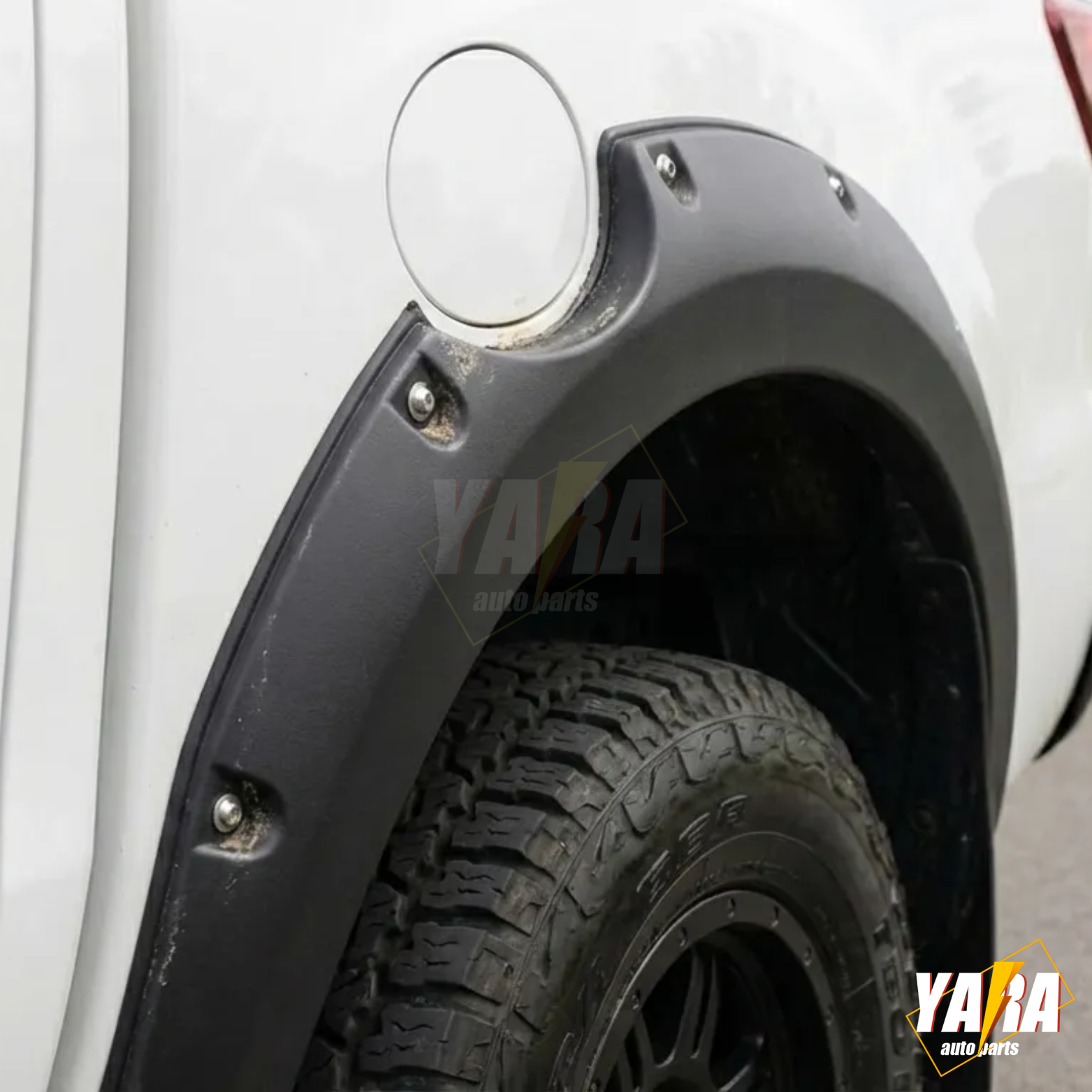 Pocket Fender Flares for Mazda BT-50 2012–2018 | Matte Black Guard Arch Wheel Trim (6PCS)