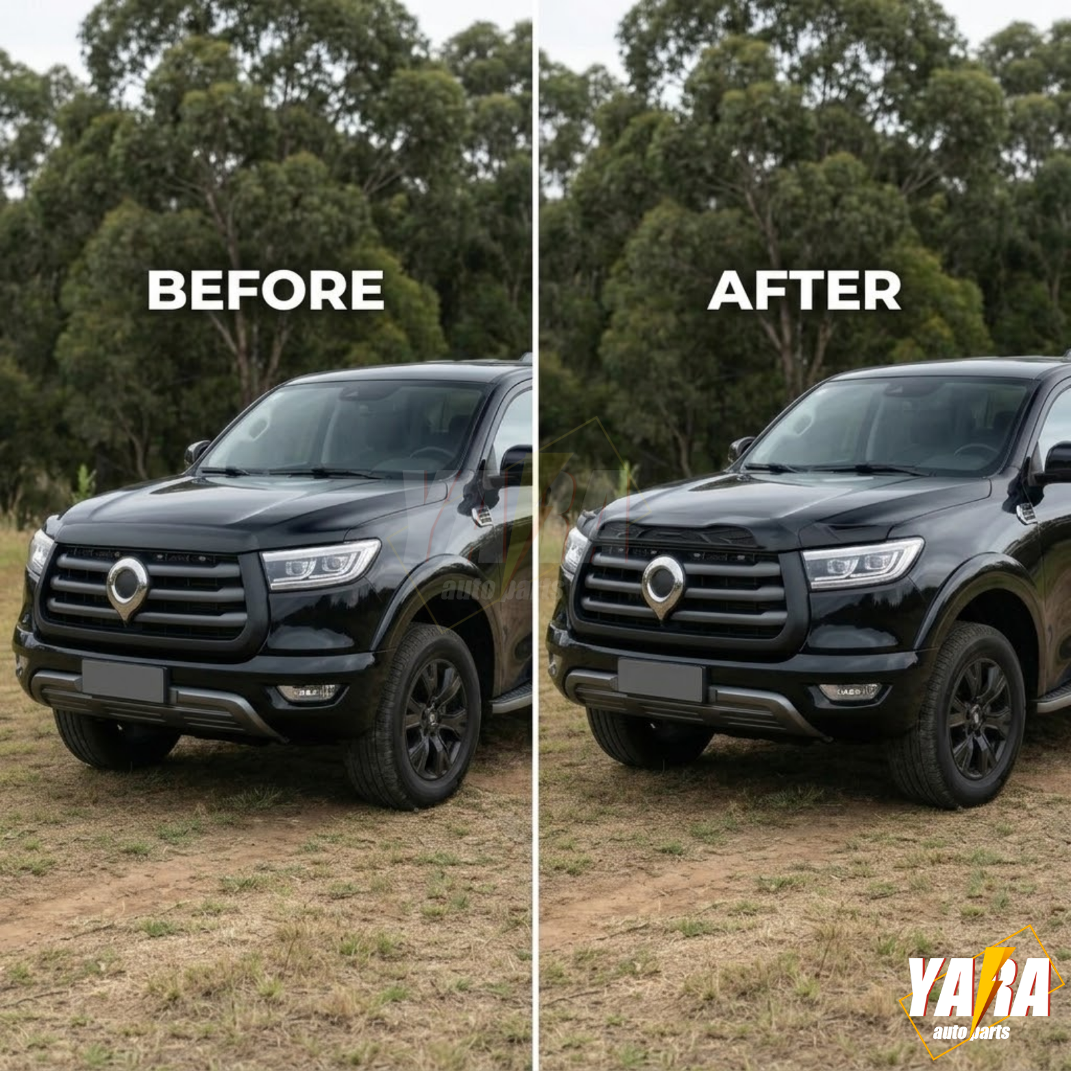 Bonnet Deflector Bonnet Protector for Gwm Cannon Cannon-L Cannon-X 2020-2024