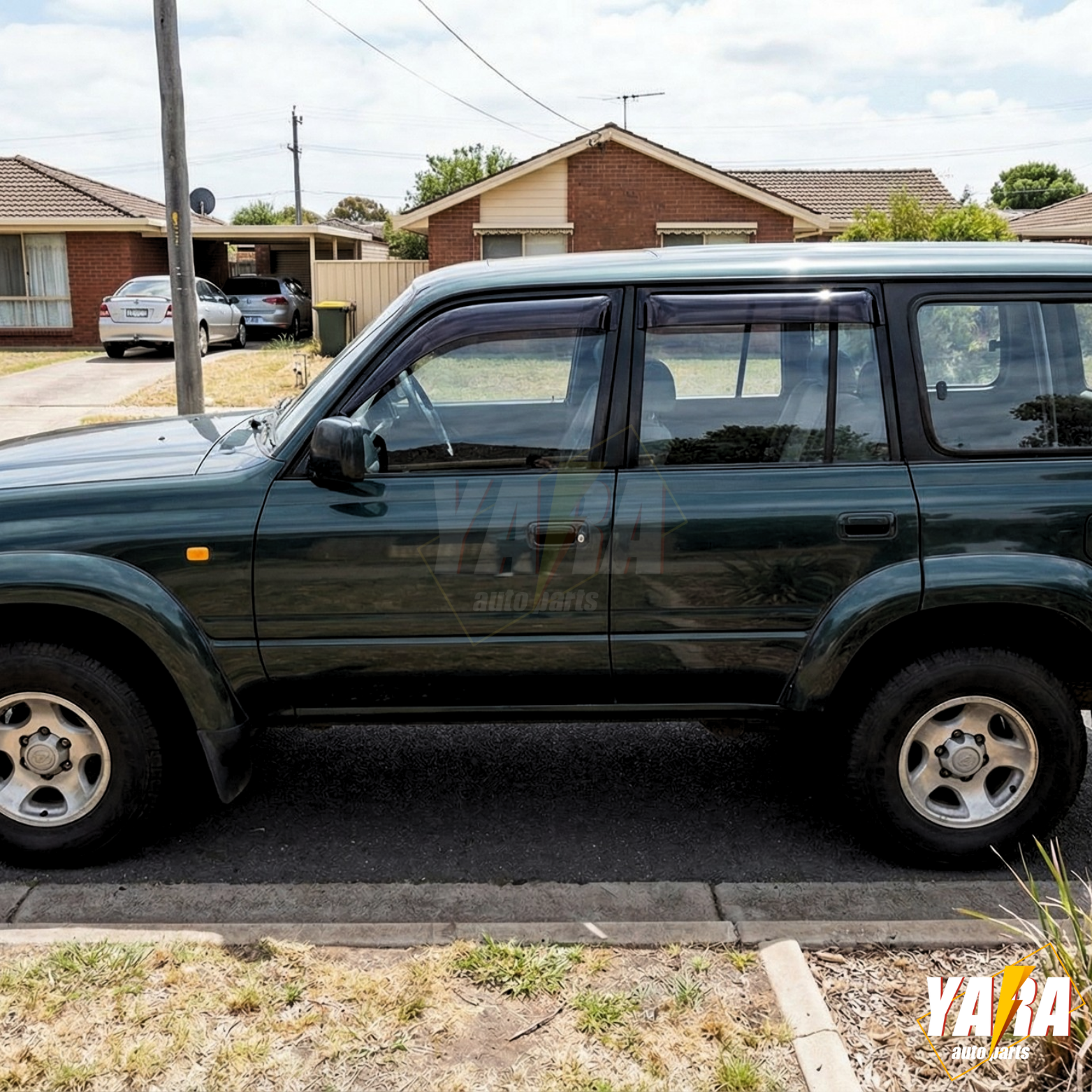 Weather Shields Weathershields suitable for Landcruiser 80 Series 1992-1997 4pcs