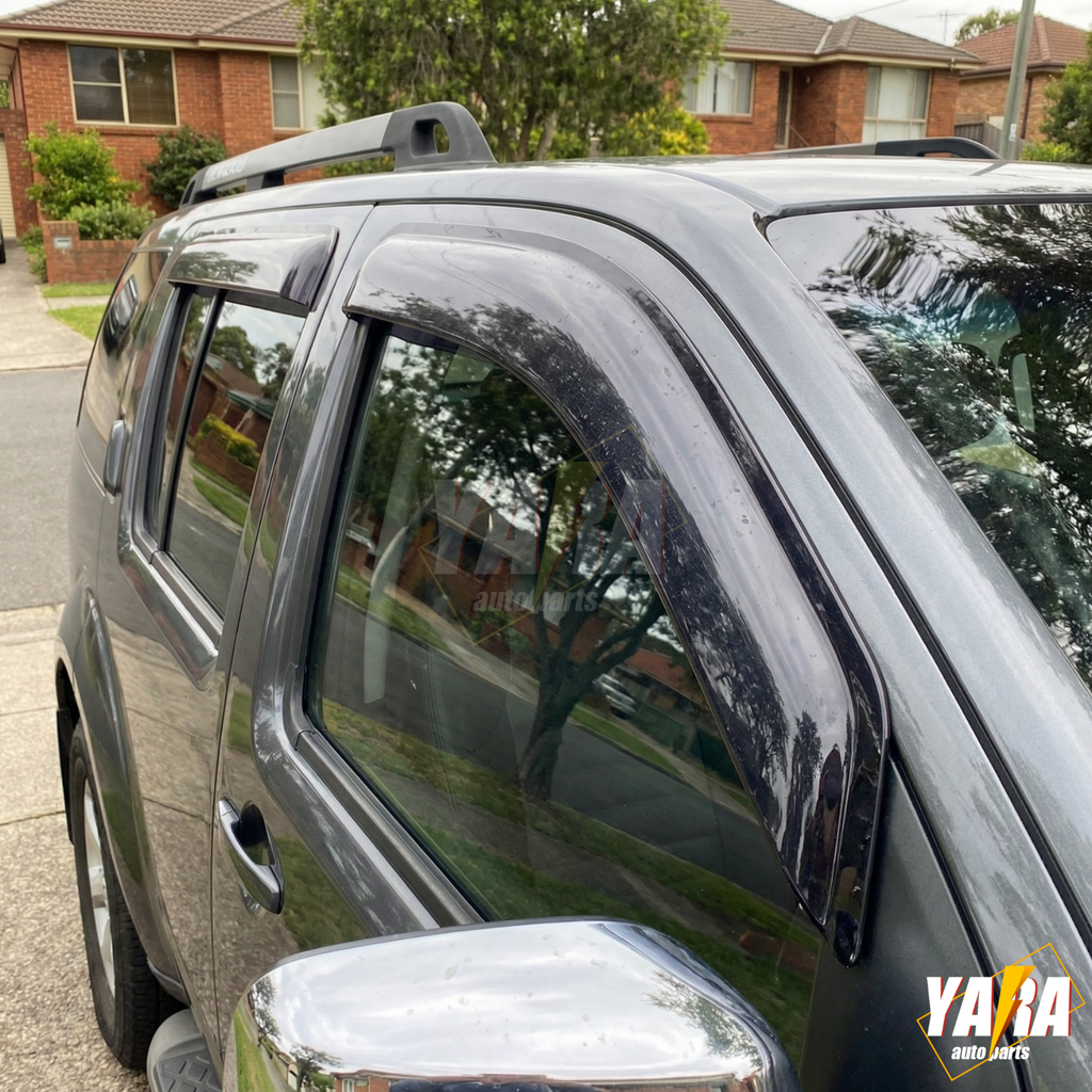 Luxury Weather Shields Window Visors for Nissan Pathfinder R51 2005–2013 4PCS