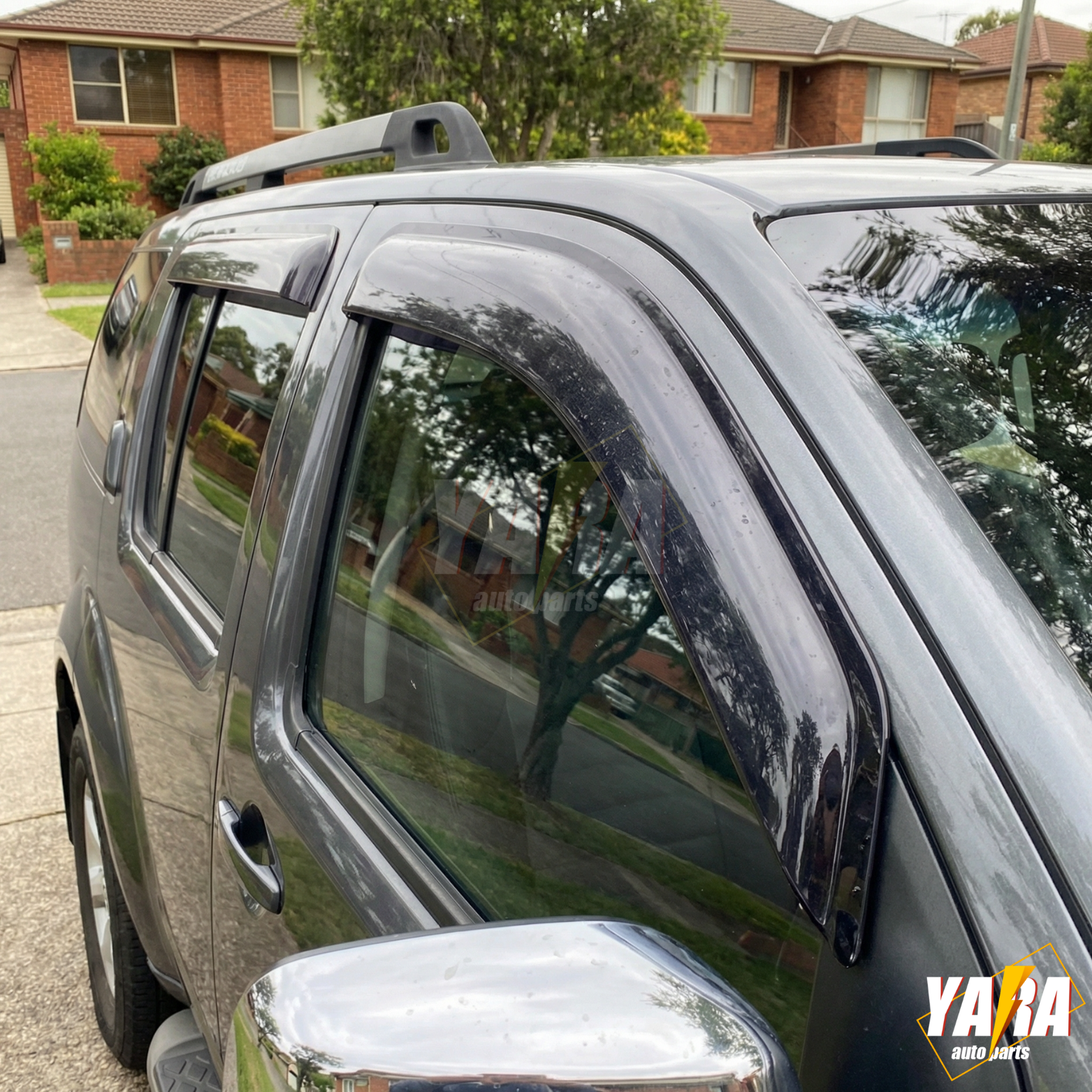 Luxury Weather Shields Window Visors for Nissan Pathfinder R51 2005–2013 4PCS