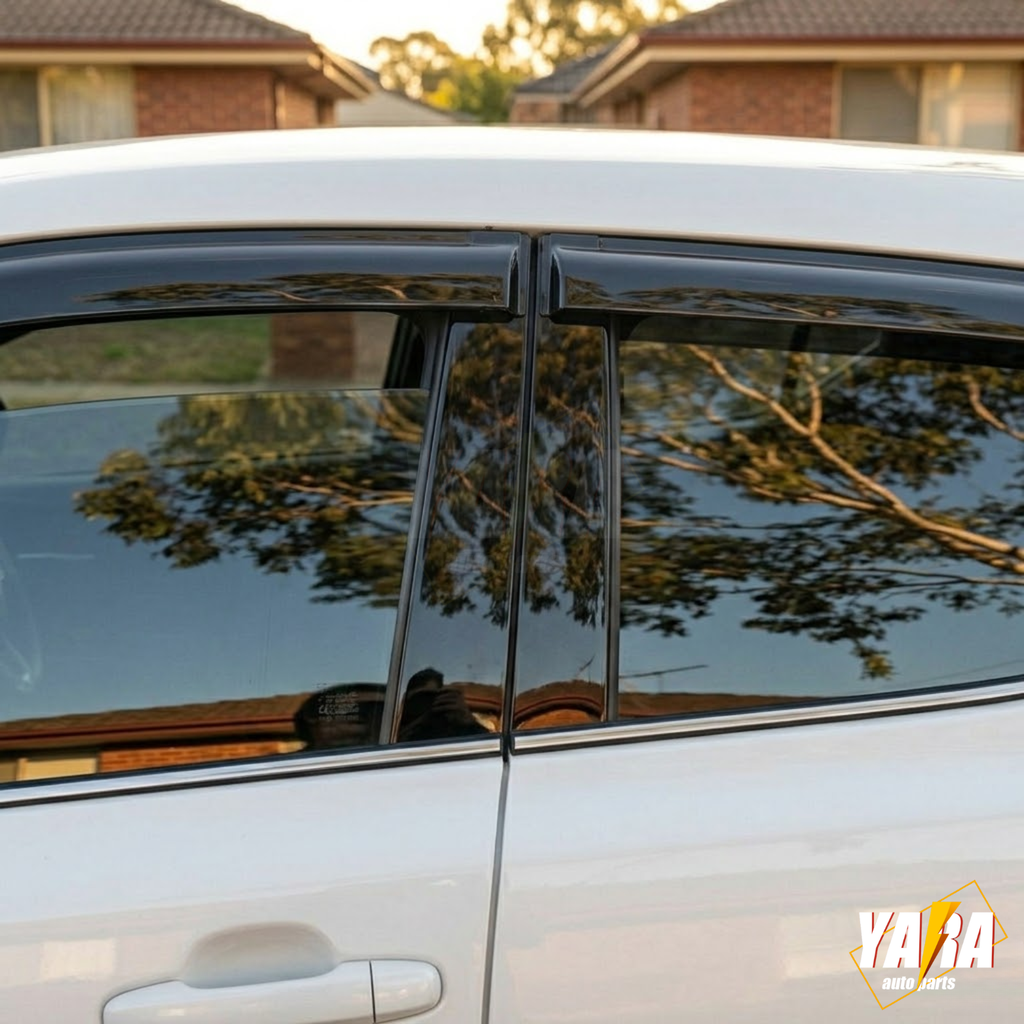 QUALITY Weather Shields Window Visors Suits for C-HR CHR CH-R 2017-2023 Tinted