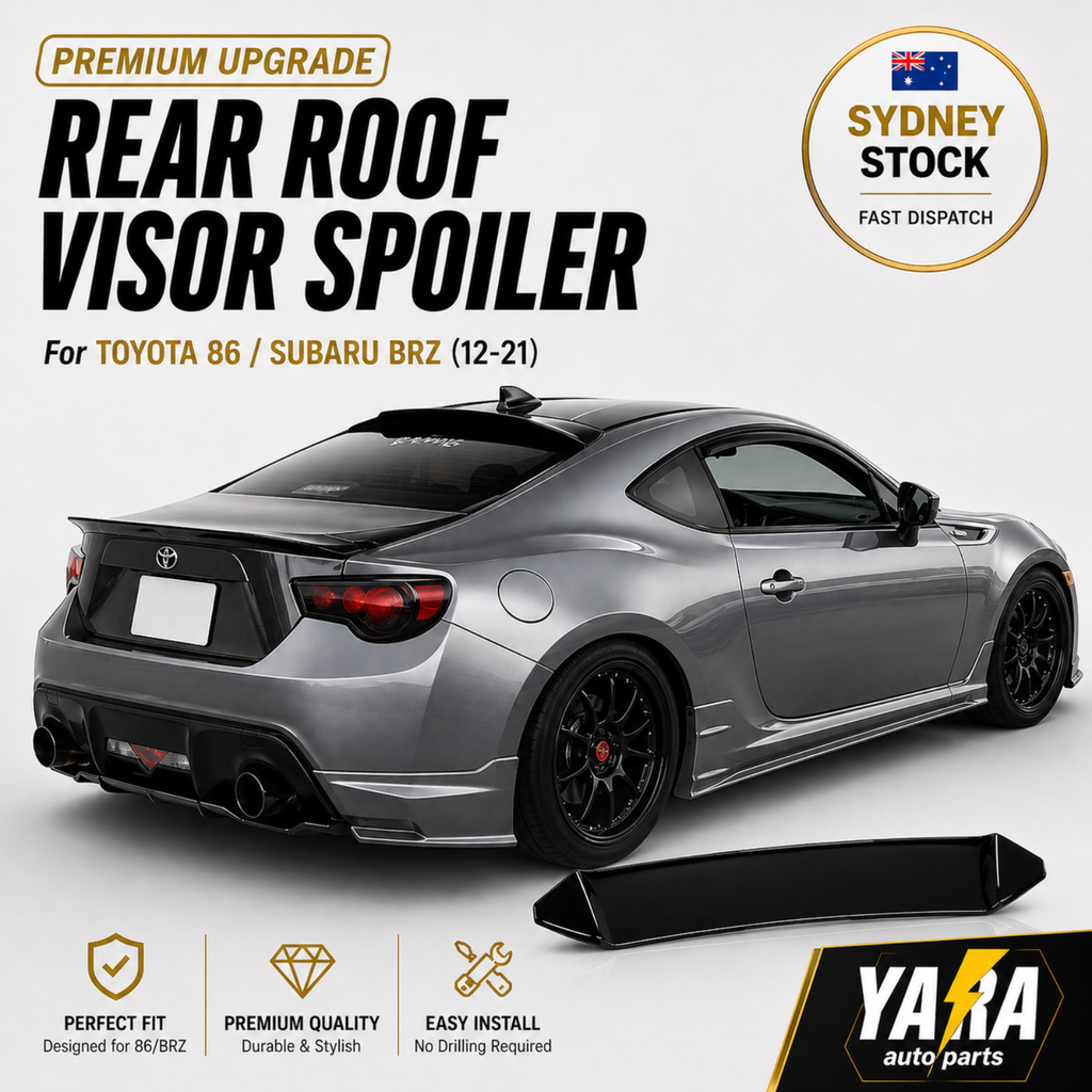 Gloss Black Rear Roof Spolier for Toyota GT86/ Subaru BRZ 2012-2021