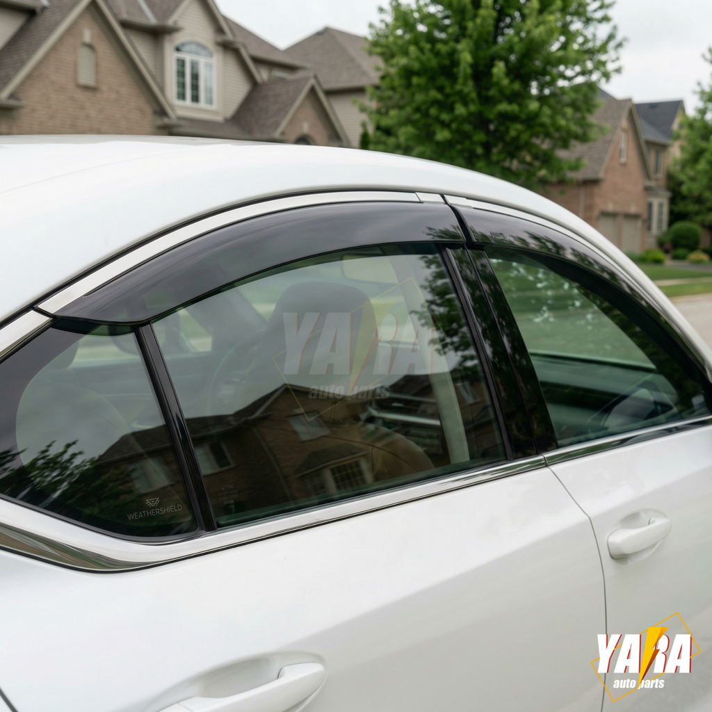 Luxury Injection Weather shields For Lexus ES Series 2018-2025 Tinted