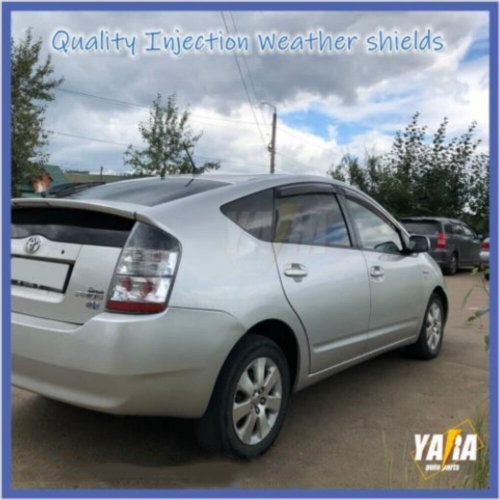 Injection Weather Shields Weathershield Window Visors suits for Prius 2004-2009
