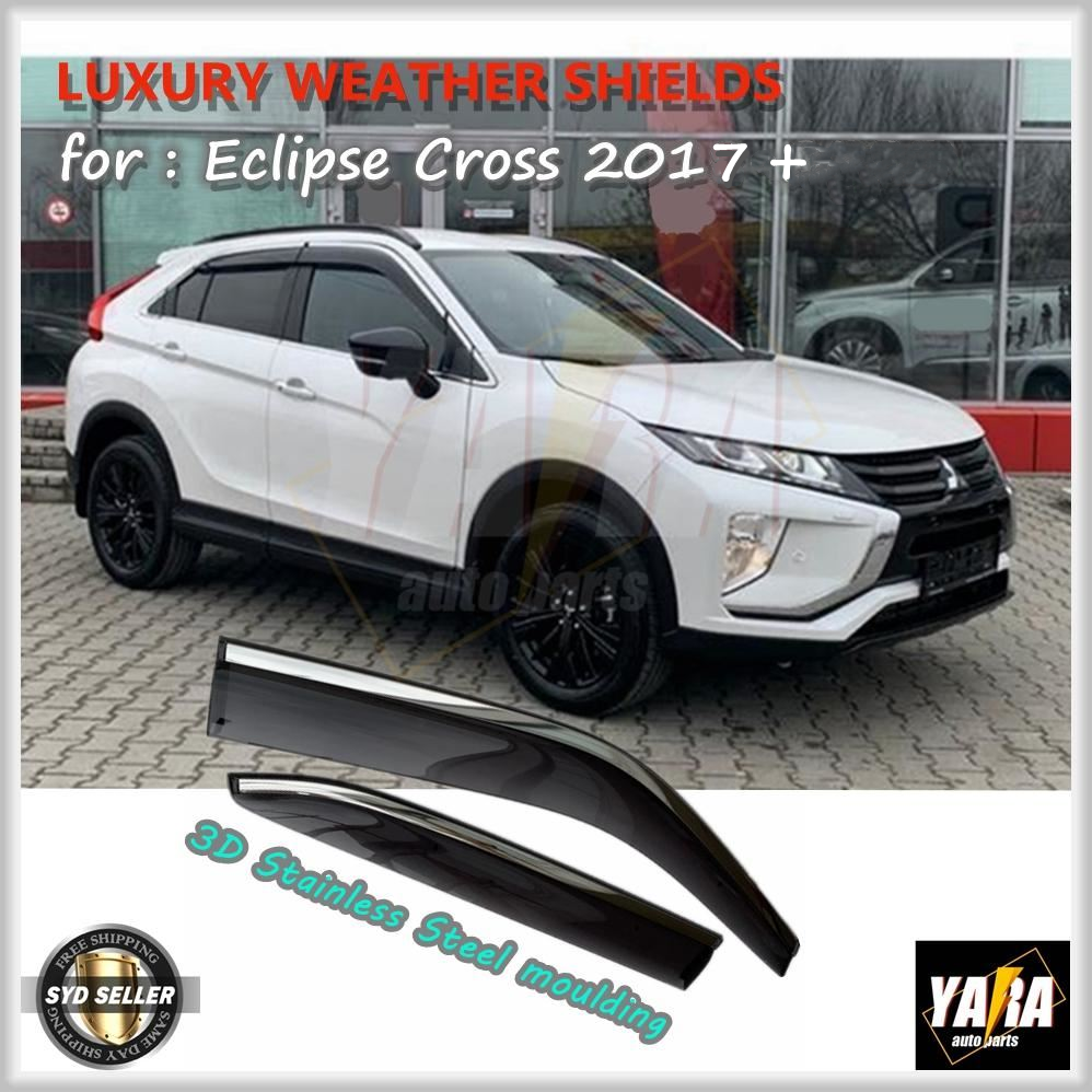 Weathershields Weather shield Suitable for Mitsubishi Eclipse Cross 2017+ tinted