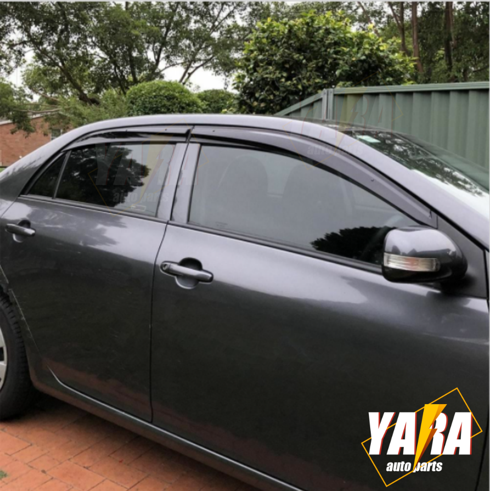 Mugen Weather Shields WeatherShields suits for Corolla 10th Sedan 2007-2013 4pcs