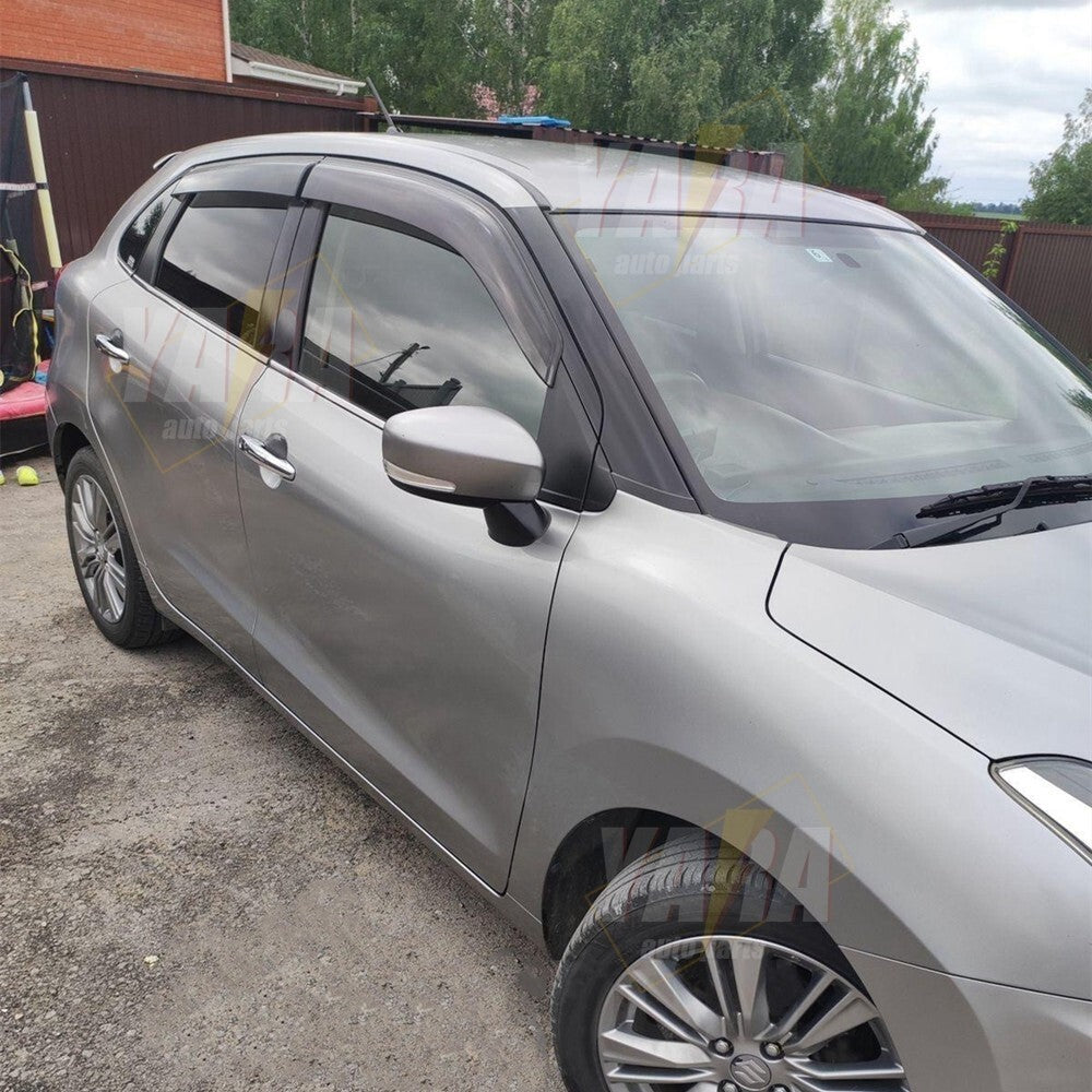 INJ Weather shields Weathershields Window visors for Suzuki Baleno 2016-2022