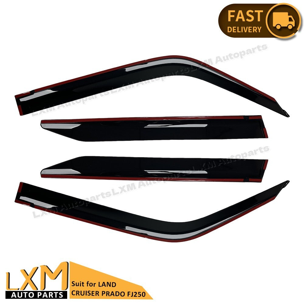Luxury Weather Shields for Toyota Land Cruiser Prado 250 J250 LC250 2024+