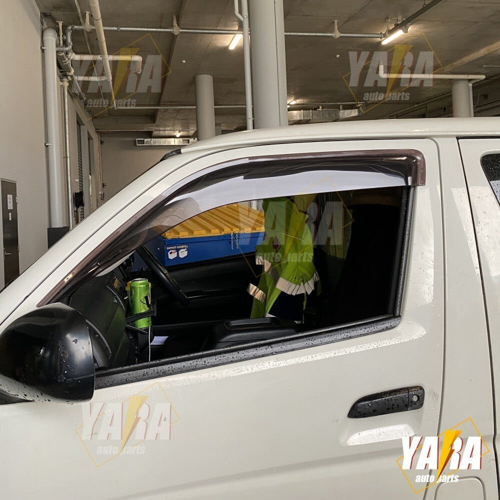 Weather Shields Weathershield Window Visors suitable for Hiace 2005-2018 tinted