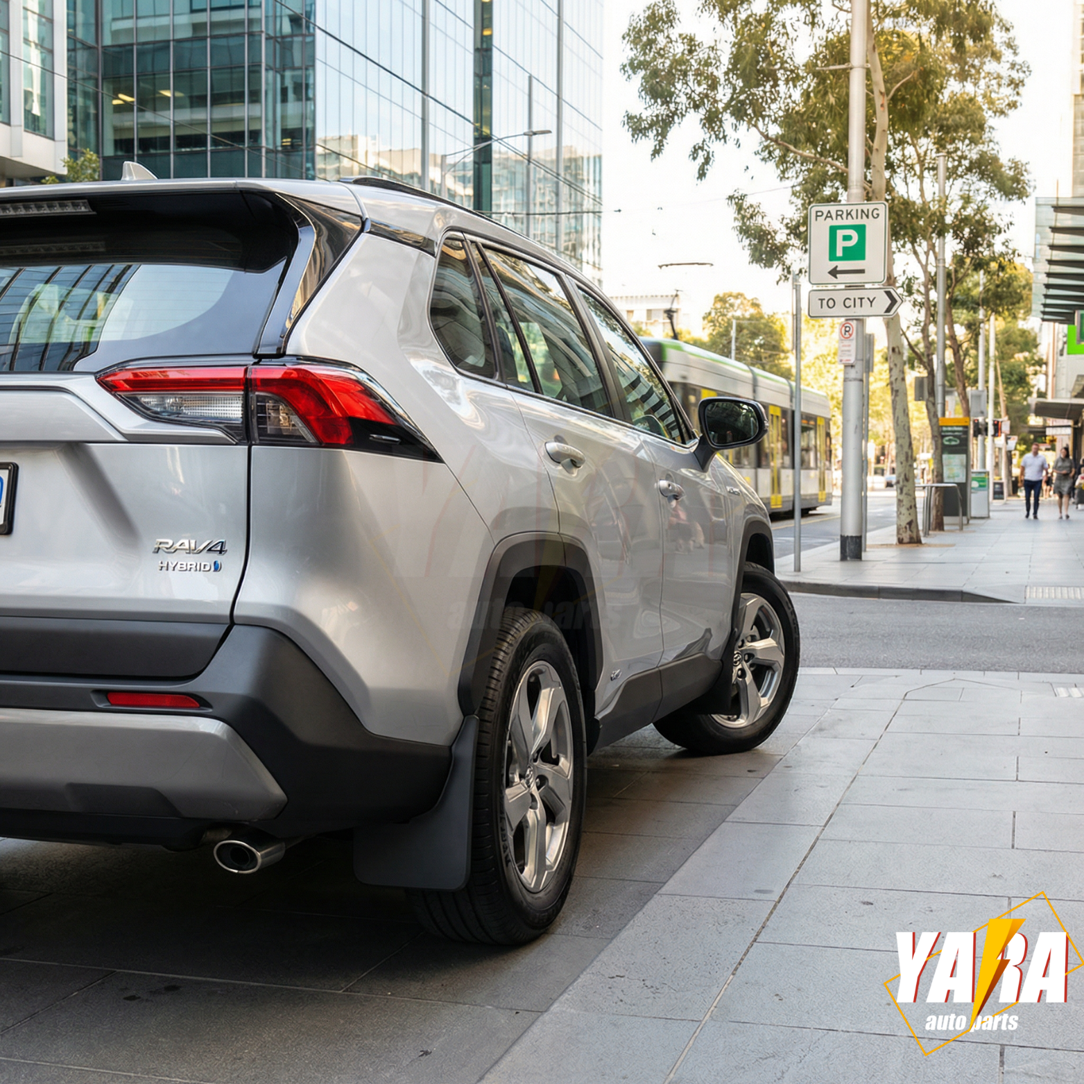 For Toyota RAV4 2019-2025 Mud Flaps Front & Rear Molded Splash Guards