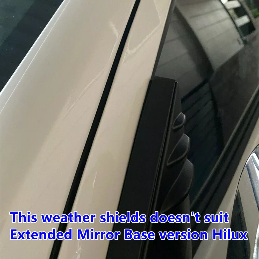 Bonnet Protector and Weathershields suit  for hilux 2015 -2020 Tinted