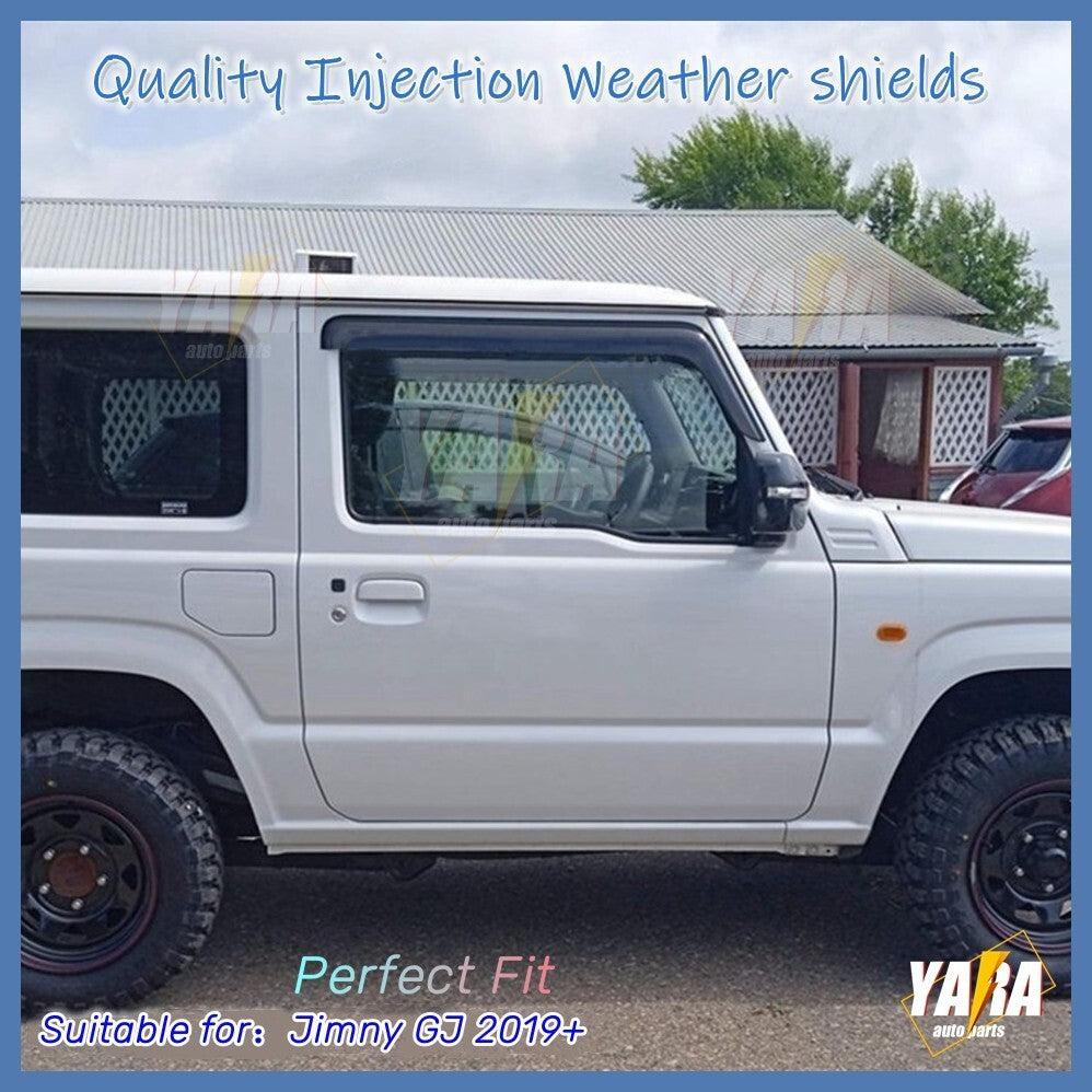 Weather shields weathershields Window Visor Suitable For Suzuki Jimny 2019-2024