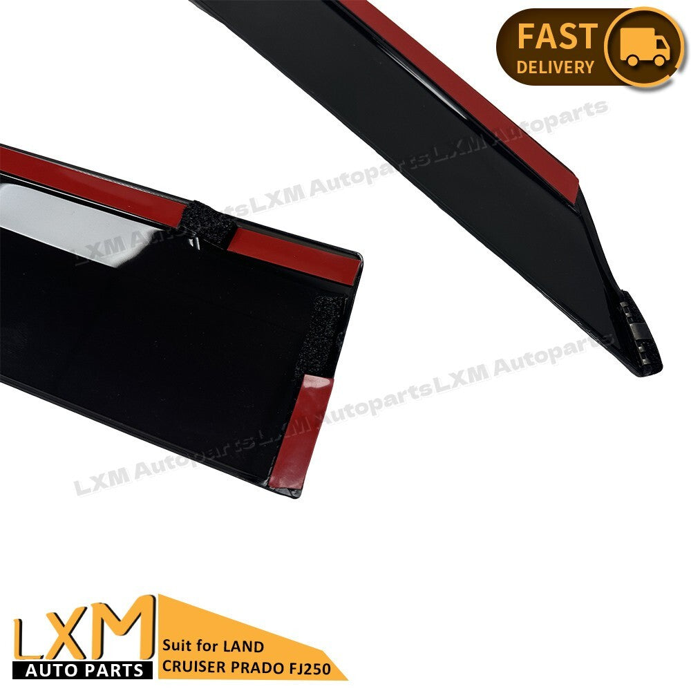 Luxury Weather Shields for Toyota Land Cruiser Prado 250 J250 LC250 2024+