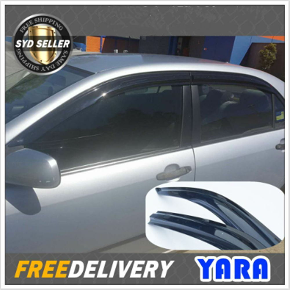 Premium Weather Shields WeatherShields suitable for Corolla Sedan 2001-2007 4pcs