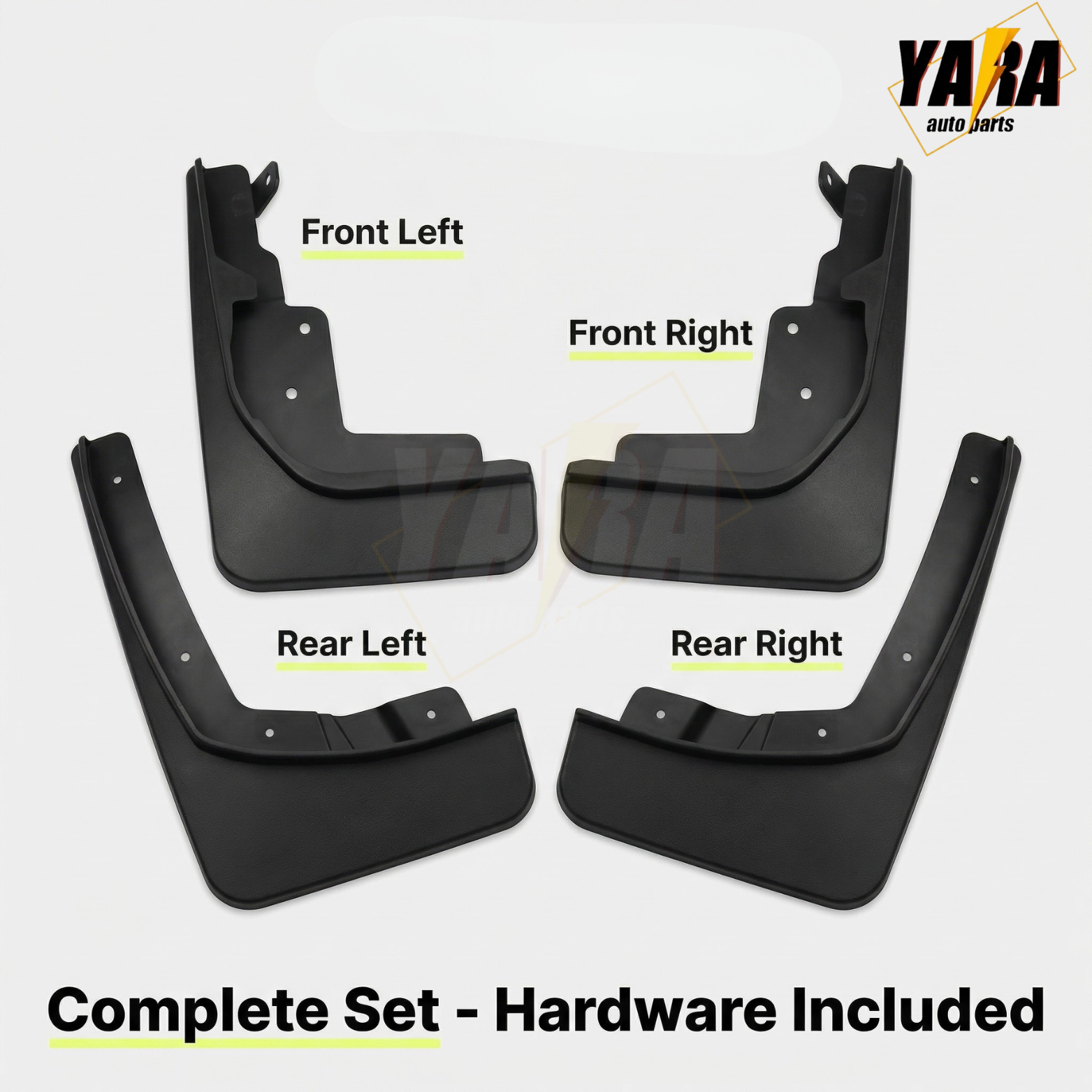 4pcs Mud Flaps Splash Guards for GWM Tank 300 Full Set Front & Rear (2021-2026)