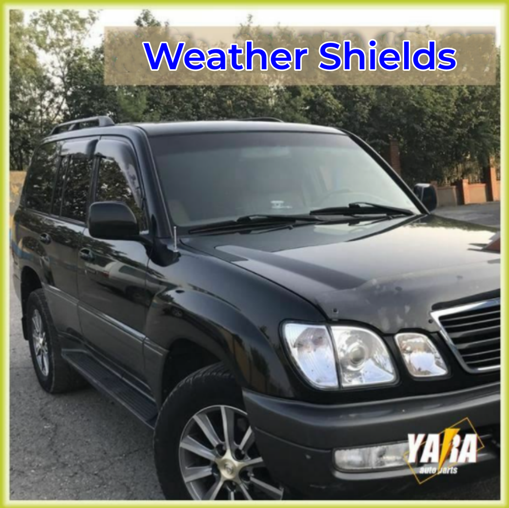 Weather shields Weathershields Suitable for Lexus Lx470 1998-2007 Tinted 4pcs