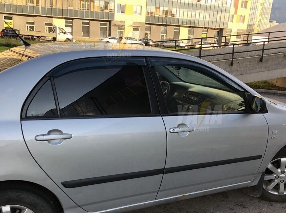 Suitable for Corolla sedan 2001-2007 Premium Weathershields Weather Shields 4pcs