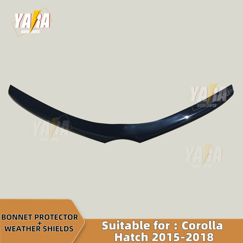 Bonnet Protector and Weathershields  suitable for Corolla Hatch 2015-2018