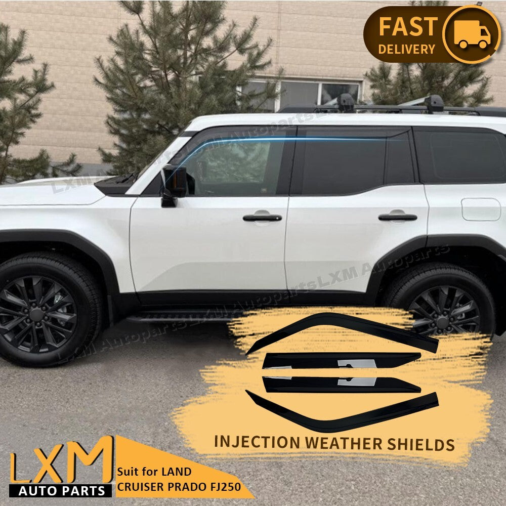 Luxury Weather Shields for Toyota Land Cruiser Prado 250 J250 LC250 2024+