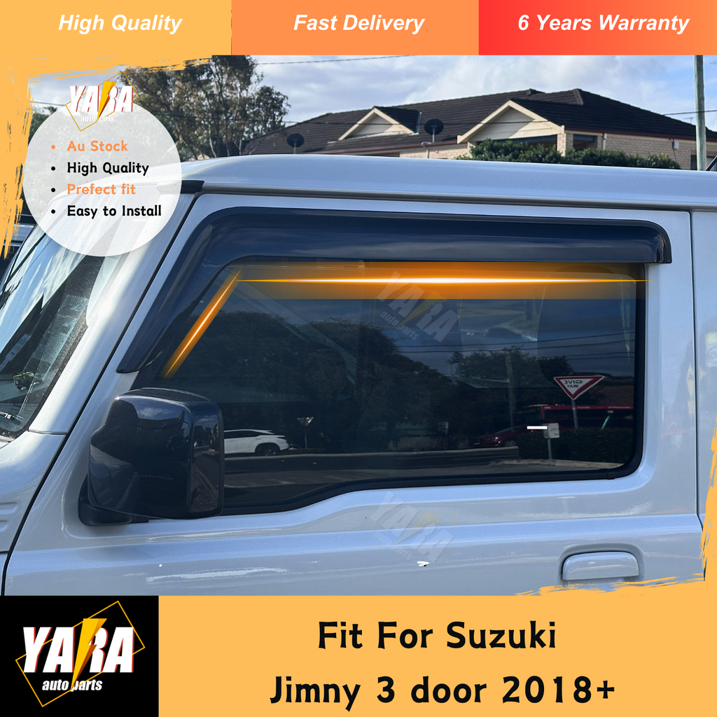 Weather shields weathershields Window Visor Suitable For Suzuki Jimny 2019-2024