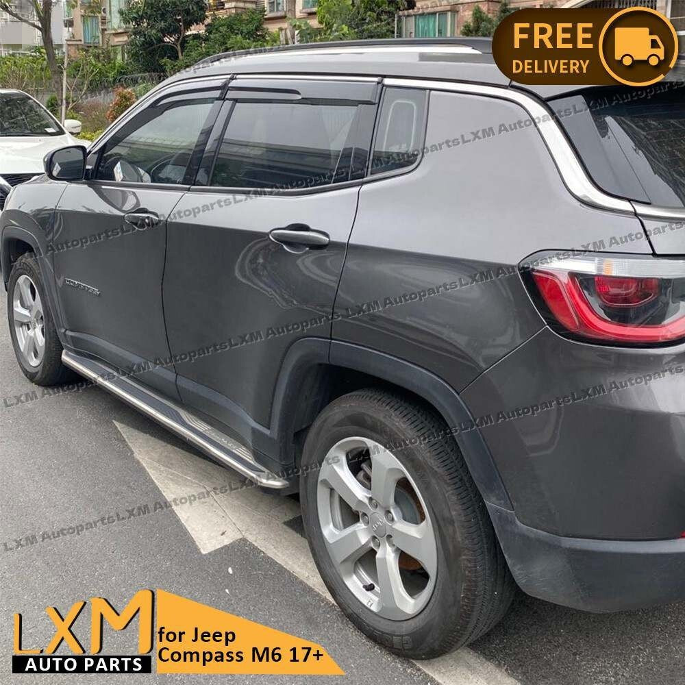 Luxury Weathershields Weather Shields Window Visor for Jeep Compass M6 2017+