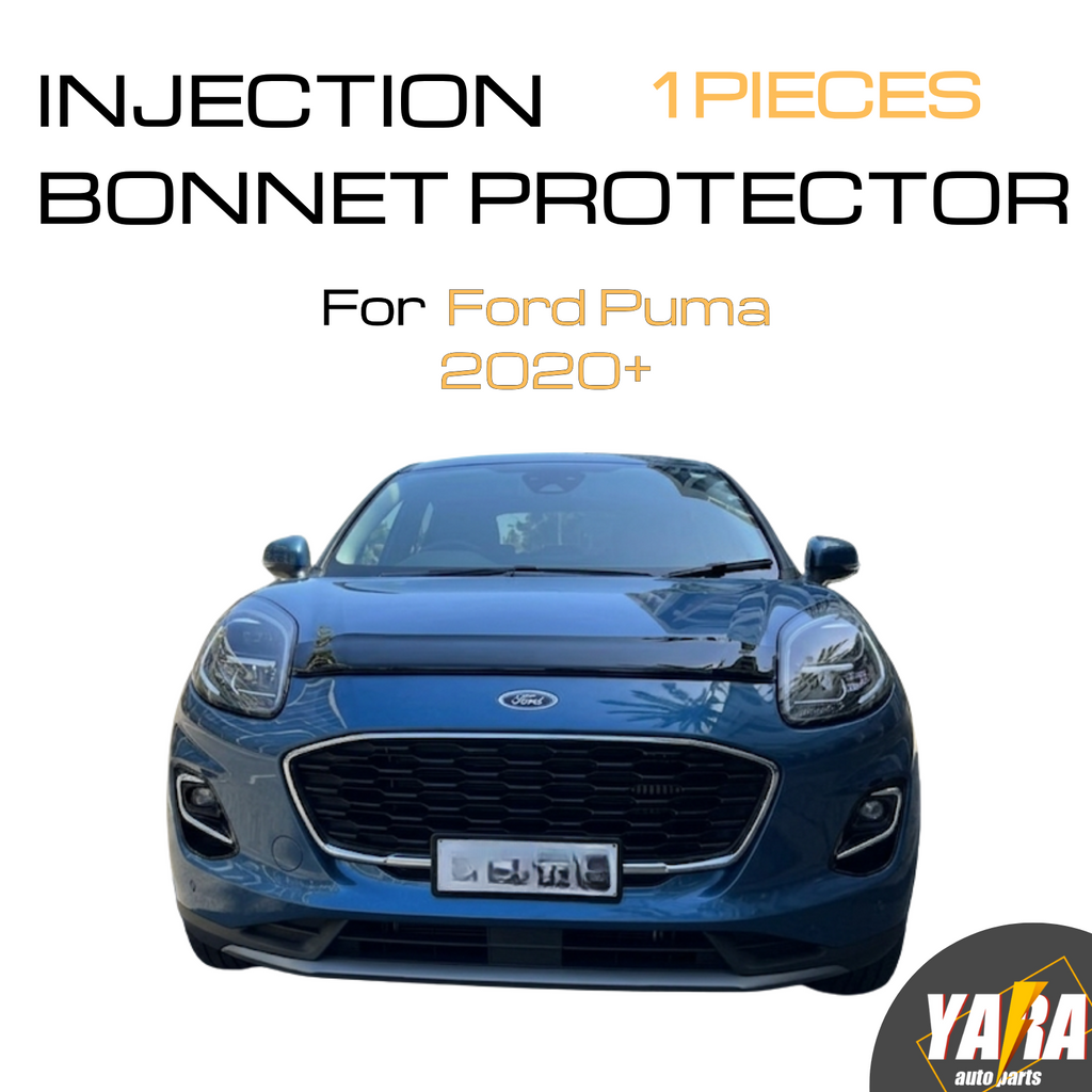 Bonnet Protector Suitable for Ford Puma 2020+ Dark Tinted