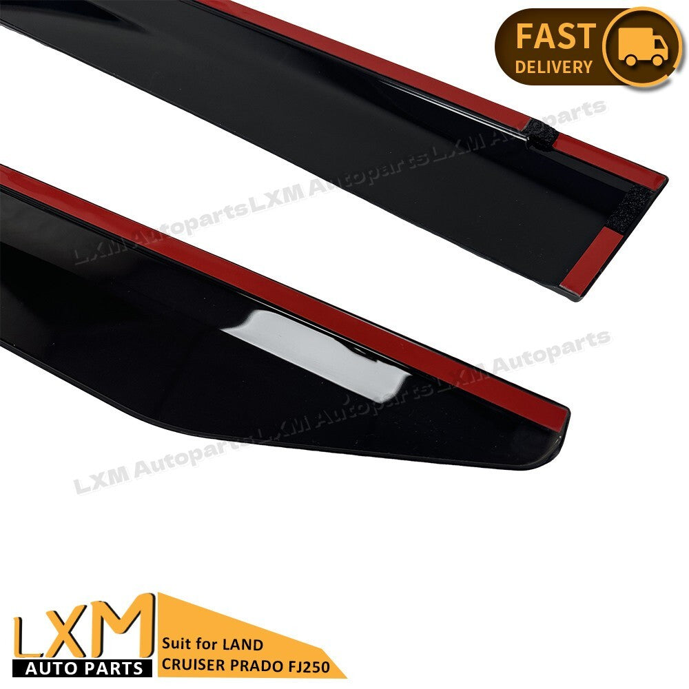 Luxury Weather Shields for Toyota Land Cruiser Prado 250 J250 LC250 2024+