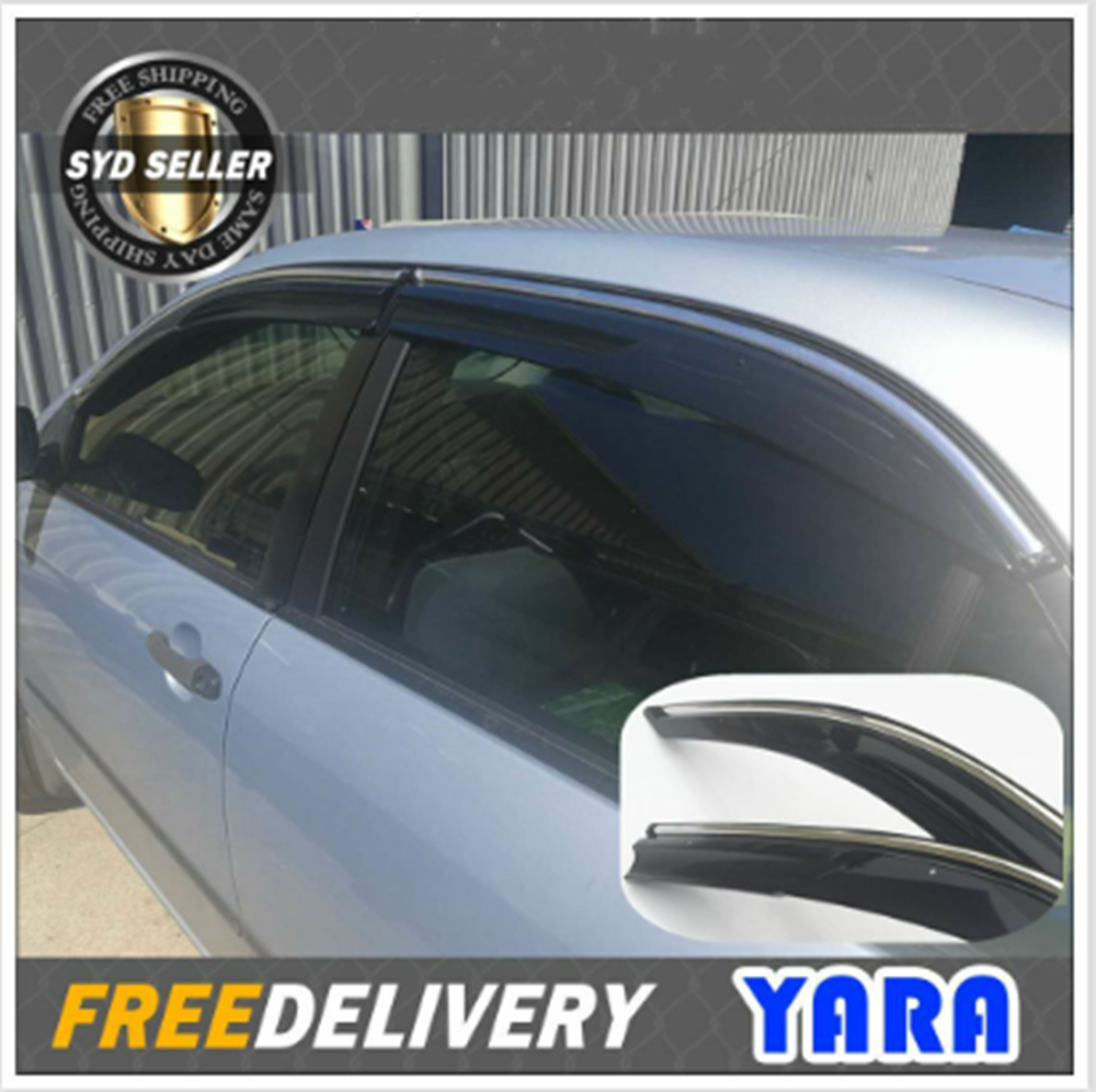 Weather Shields WeatherShields chrome trims suitable for Corolla Sedan 2001-2007