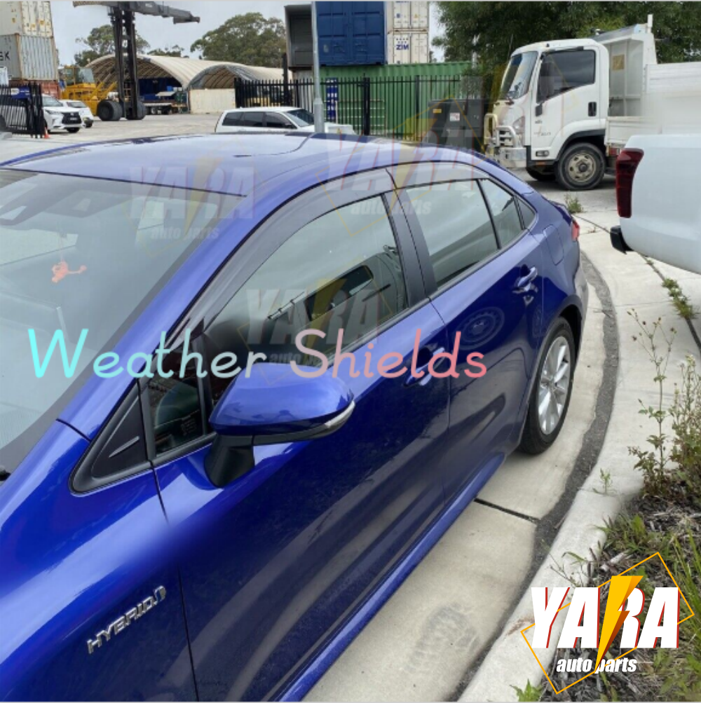 Suitable for Corolla Sedan 2019-2024 Premium Weather shields weathershields 4pcs