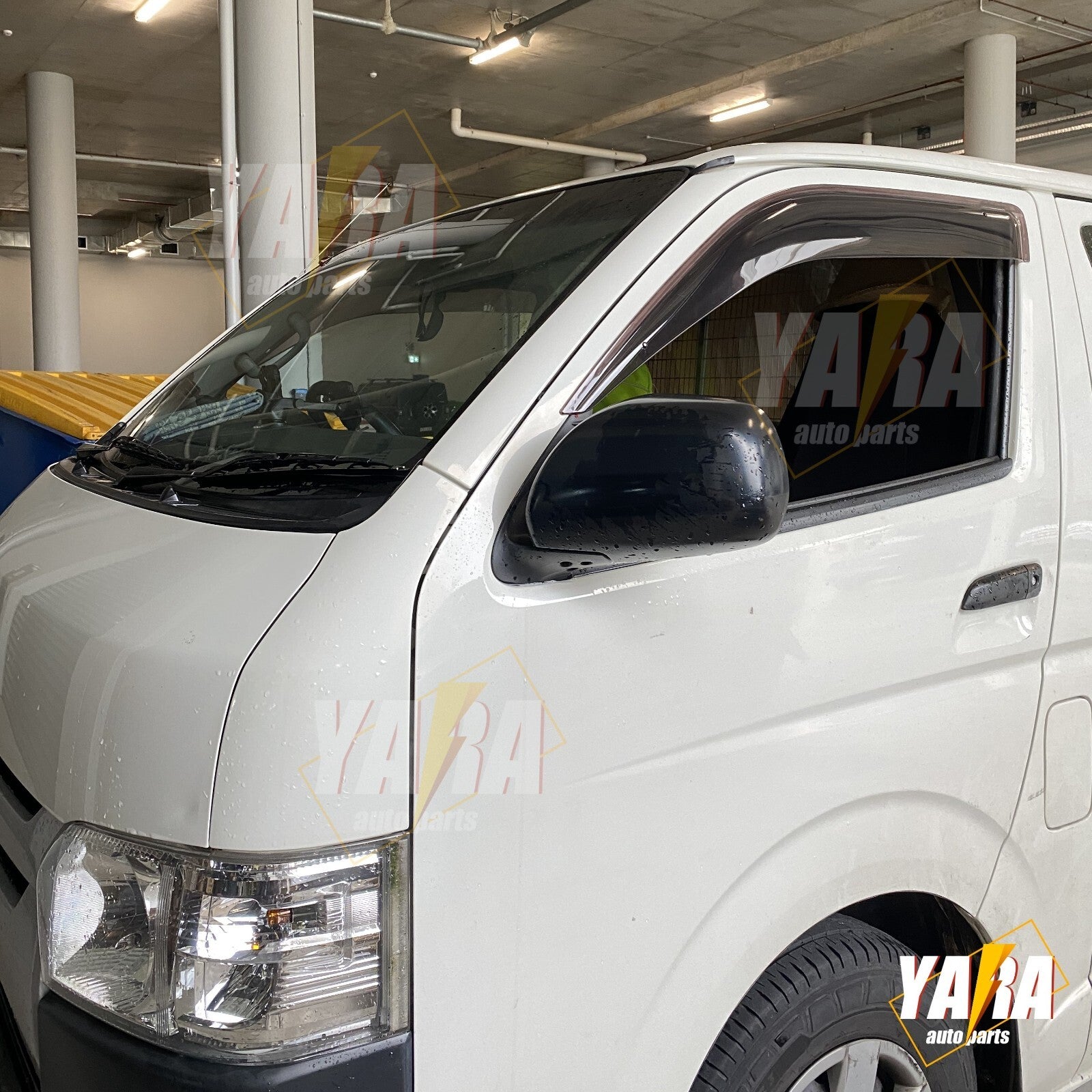 Weather Shields Weathershield Window Visors suitable for Hiace 2005-2018 tinted