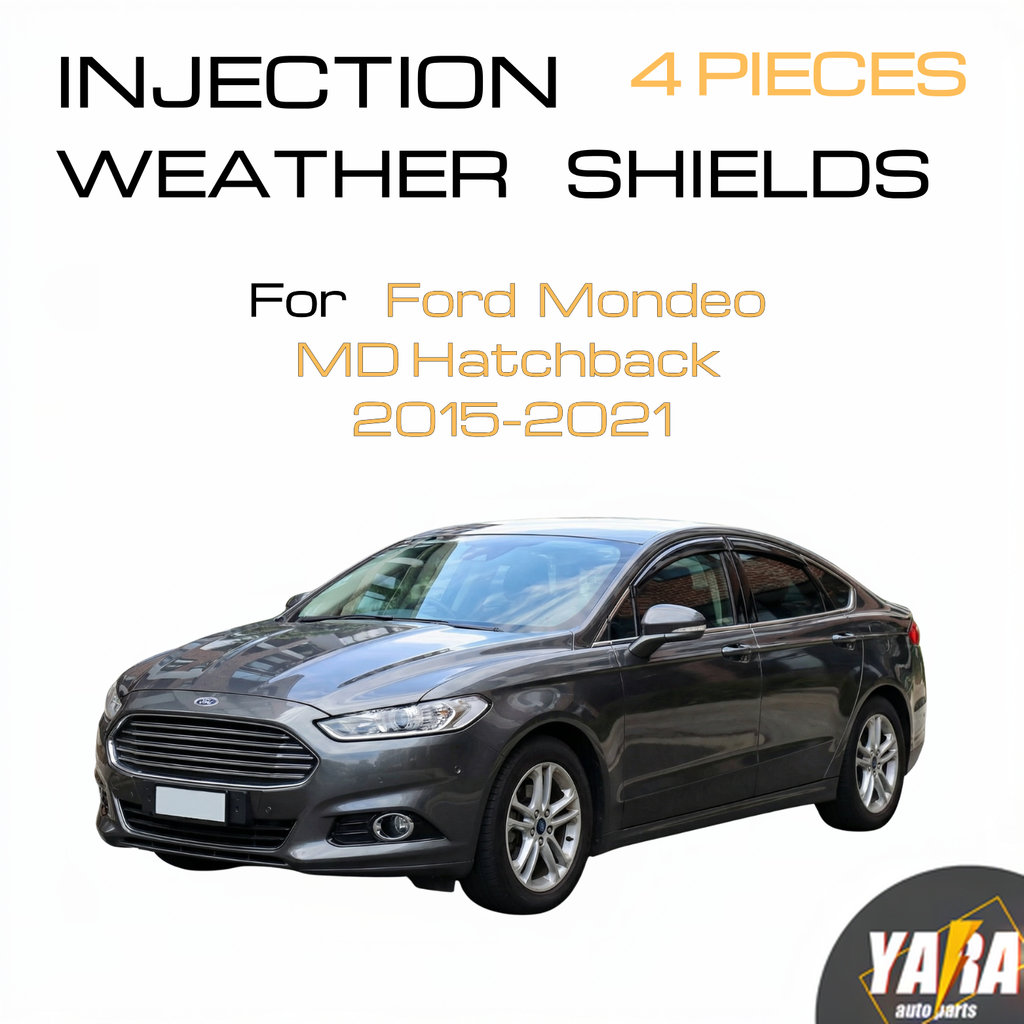Injection Weather Shields Window Visors for Ford Mondeo Hatchback 2015–2021