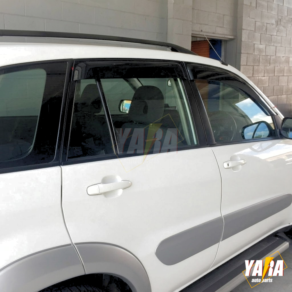 Premium Weather shields Weathershields Suitable for Rav4 2001-2005 tinted 4pcs