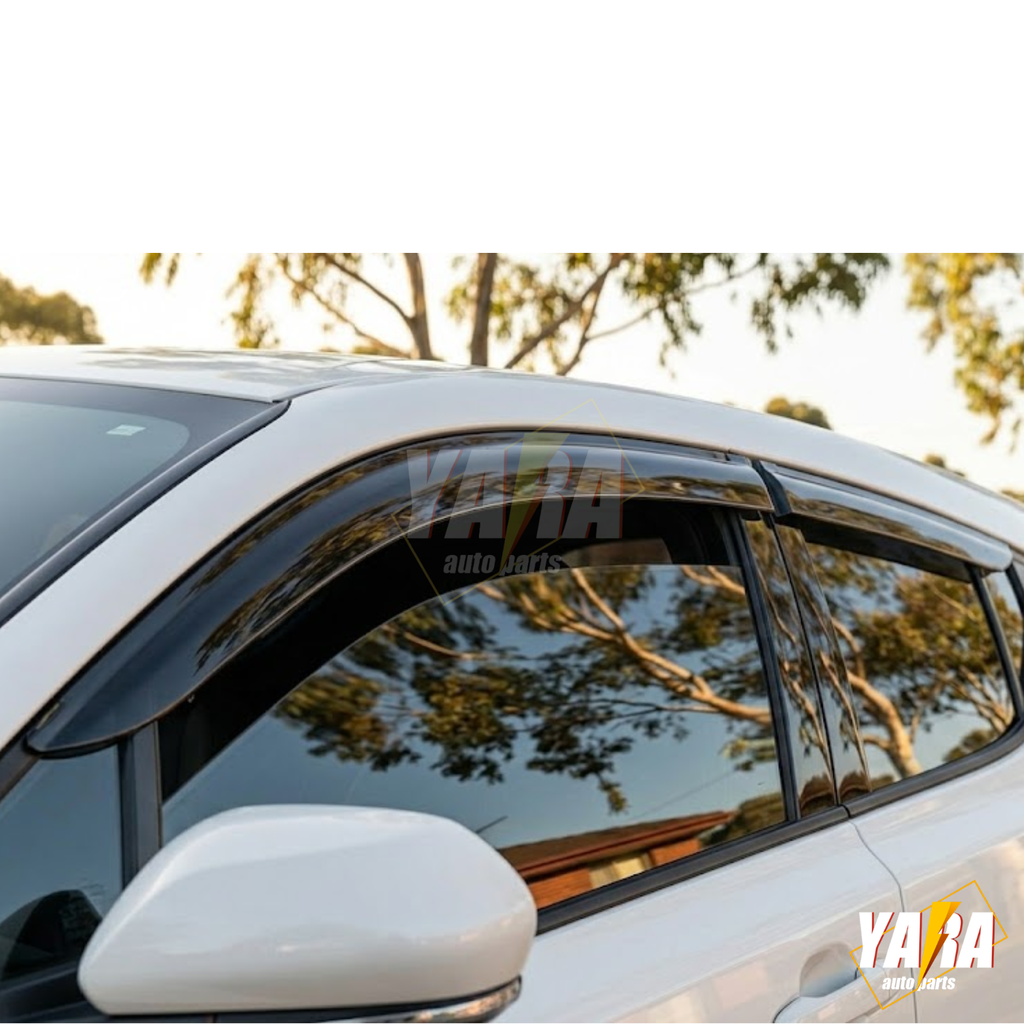 QUALITY Weather Shields Window Visors Suits for C-HR CHR CH-R 2017-2023 Tinted