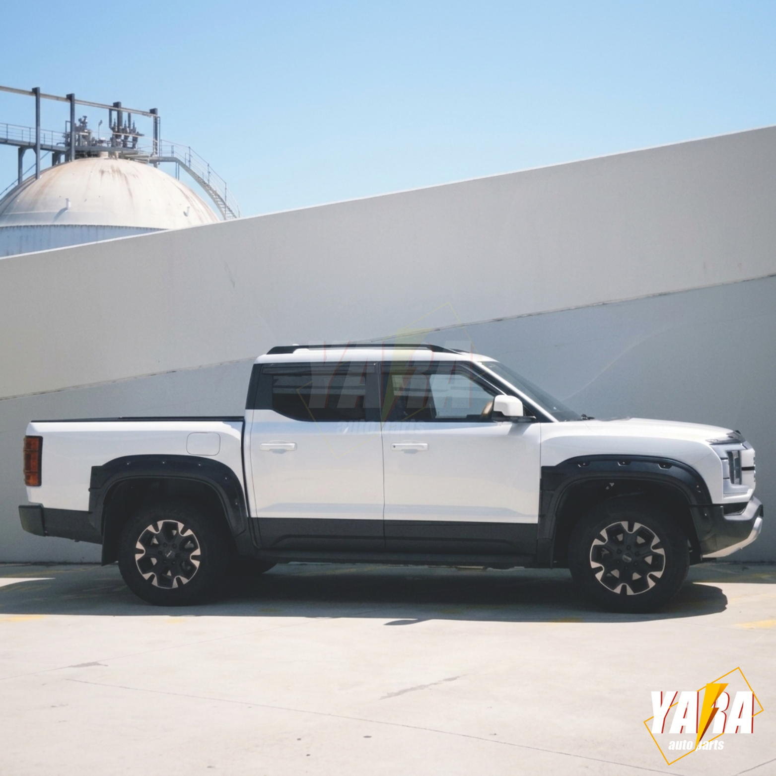 BYD Shark 6 Fender Flares 2024+ 60mm  Pocket Style Matte Black 6PCS