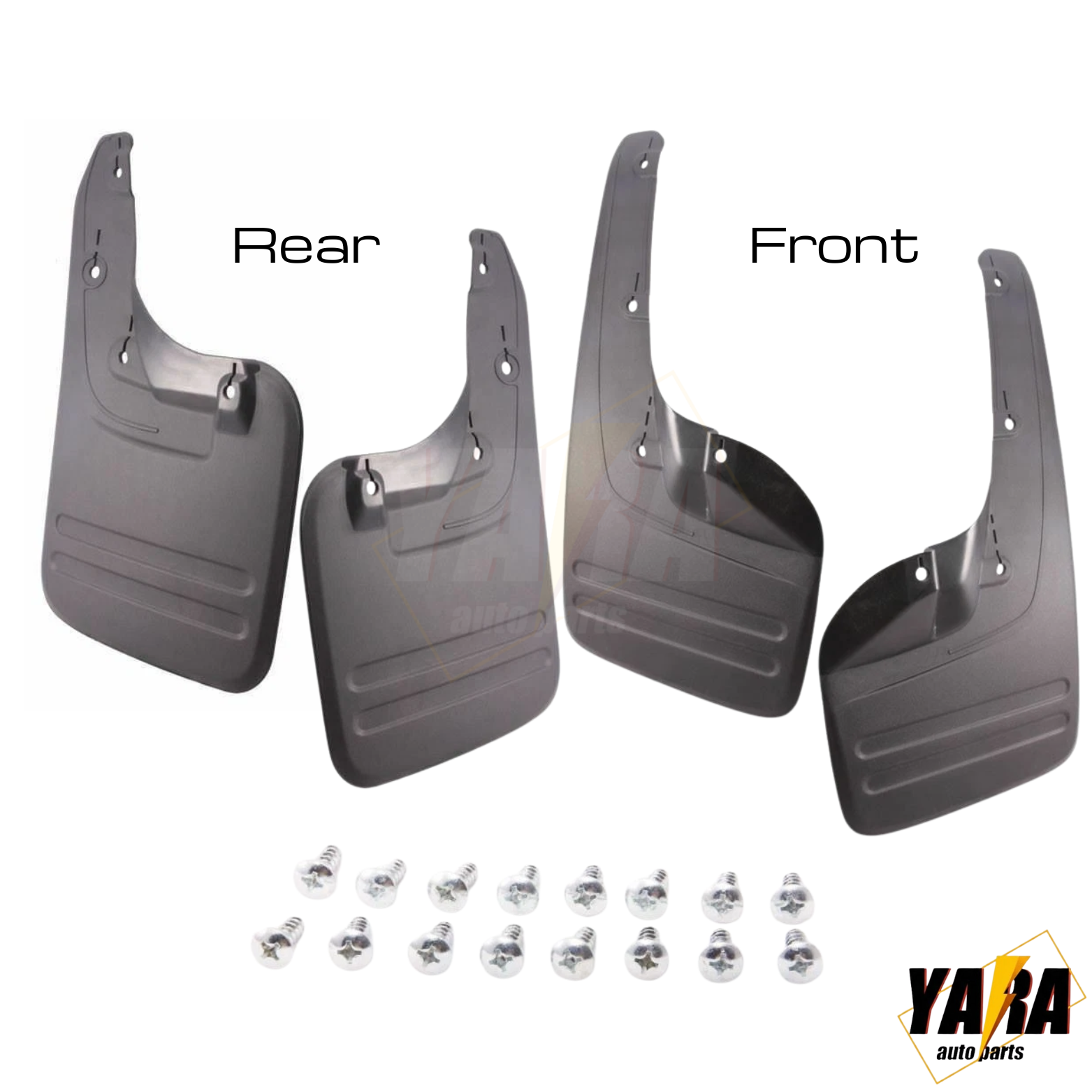 Factory Fitment 4Pcs  Mud Flaps Splash Mud Guard suitable  for Hilux 2011-2015 Facelift