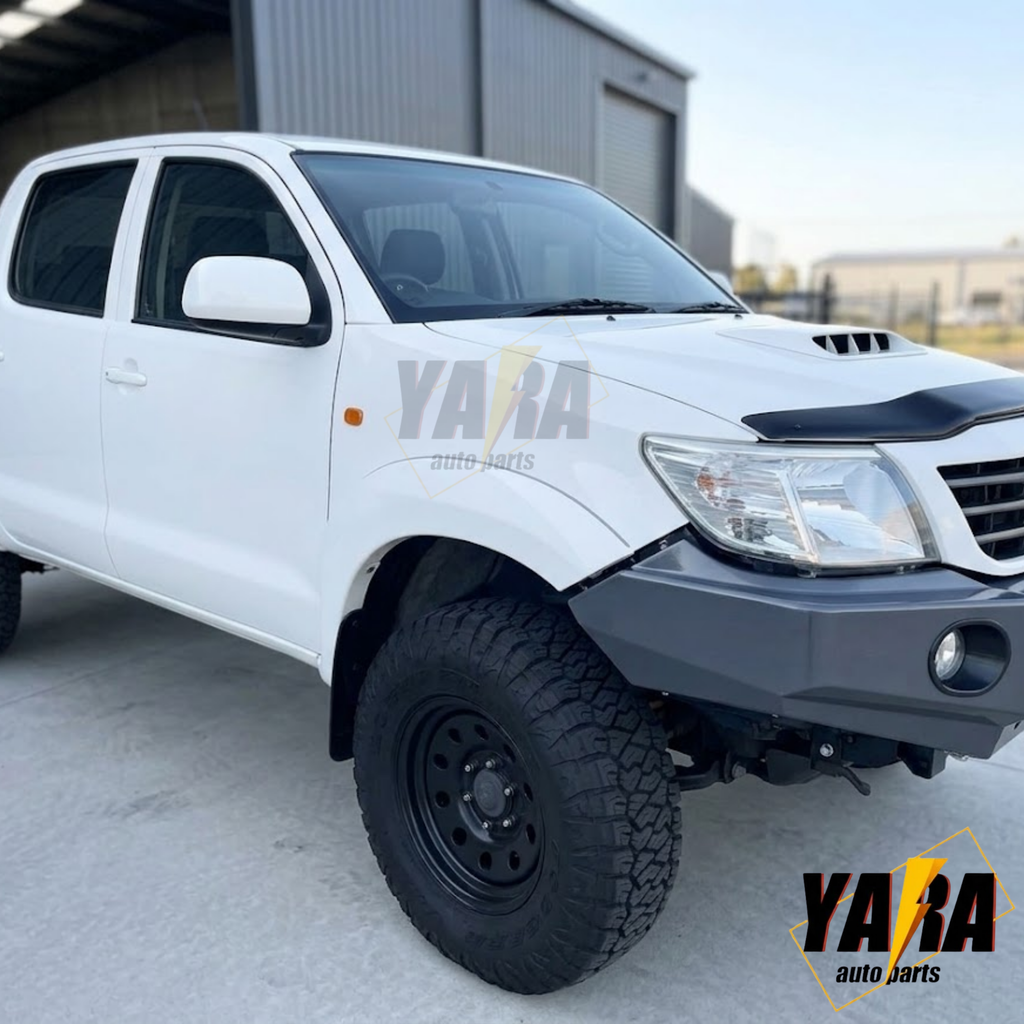Fender Flares Front 2PCS For Toyota Hilux SR SR5 2011–2015 40MM White
