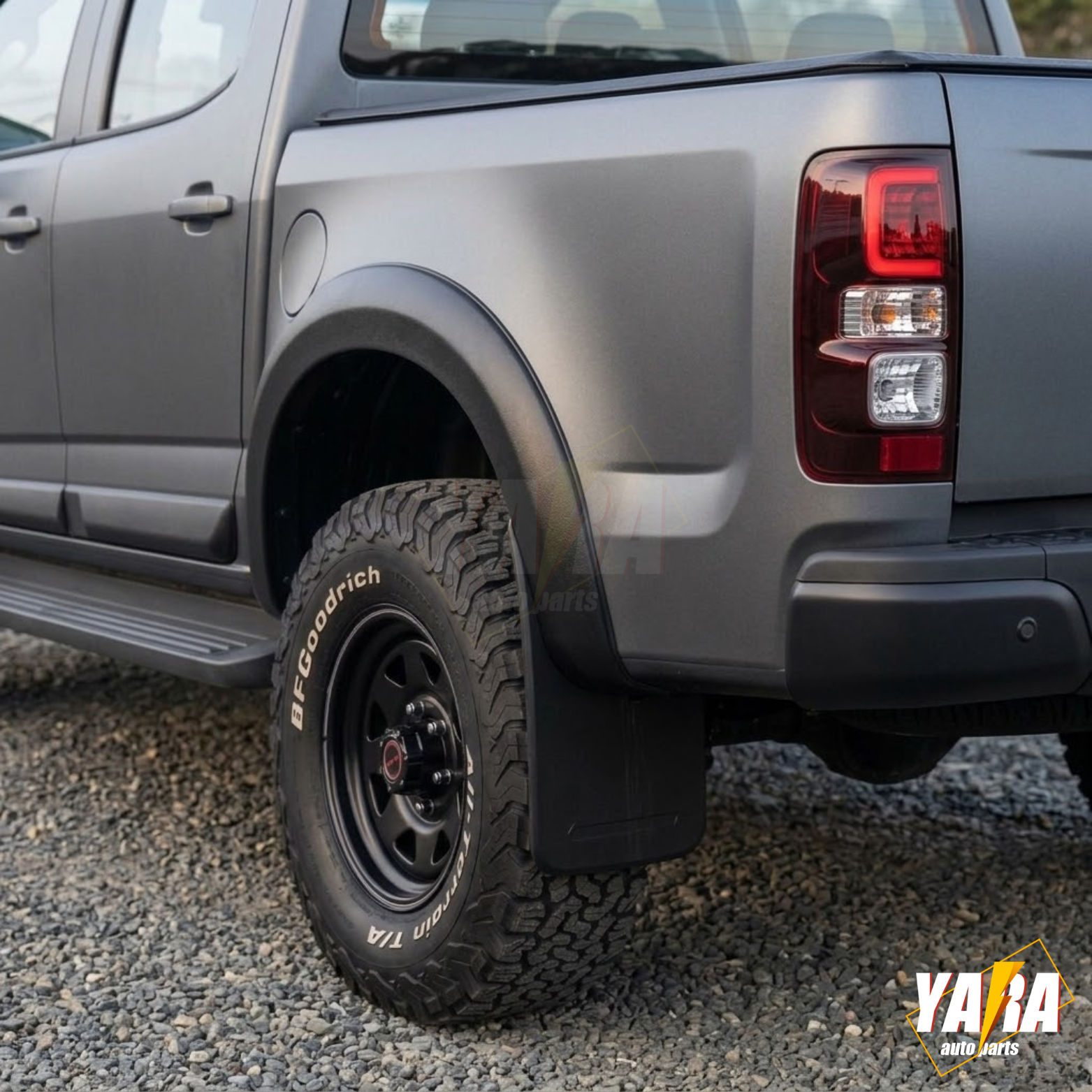 Fender Flares Slim Style for Holden Colorado 2012-2015 Wheel Arch Matt Black