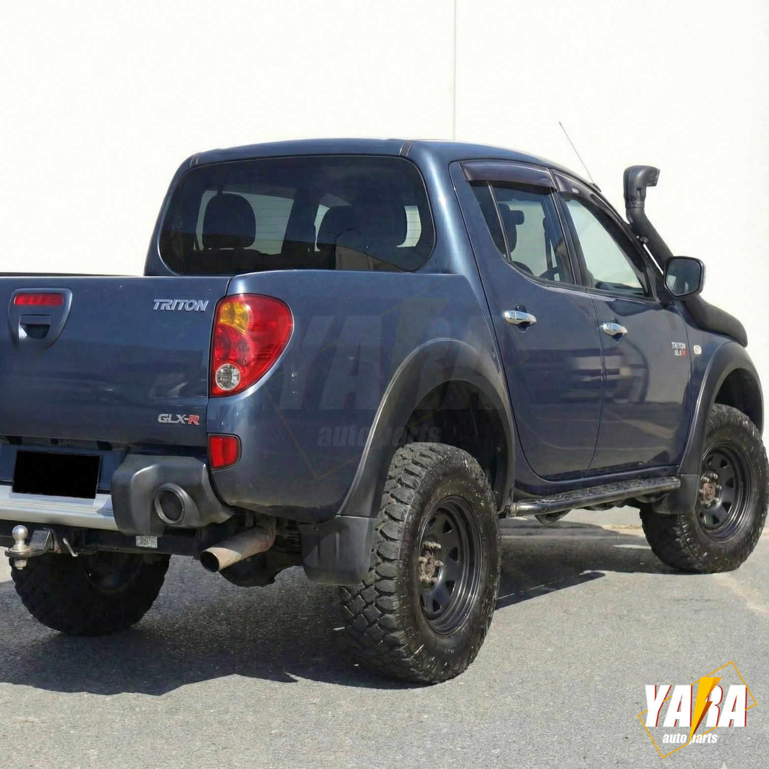 Matte Black Fender Flares for Mitsubishi Triton MN ML 2006–2015 | 4PCS Wheel Arch Guards