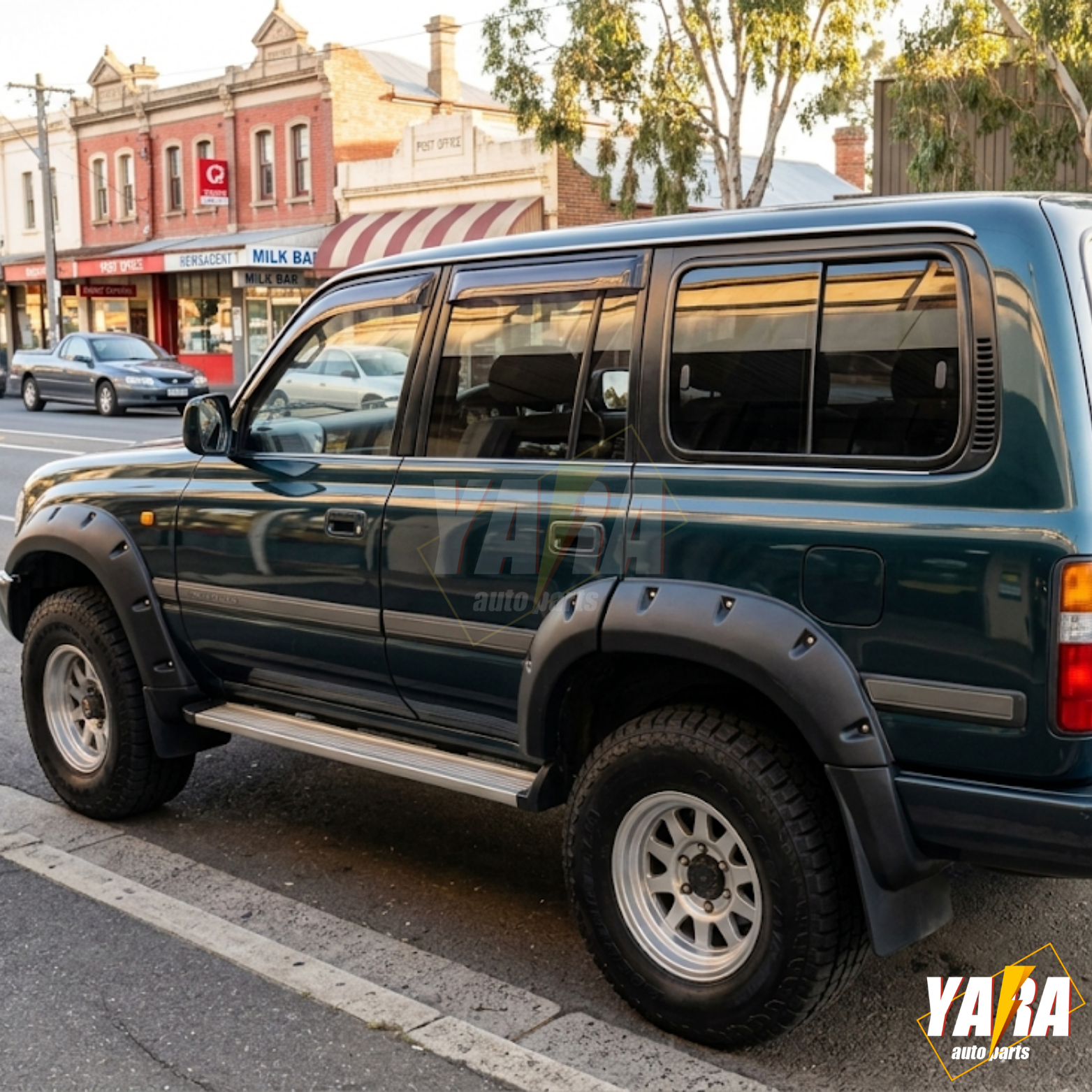 Weather Shields Weathershields suitable for Landcruiser 80 Series 1992-1997 4pcs