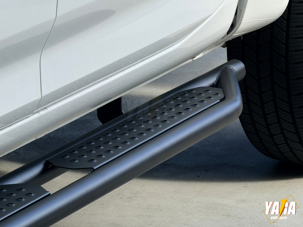 Kia Tasman Heavy Duty Steel Side Steps | Off-Road Rock Slider Style Running Boards (2025+)